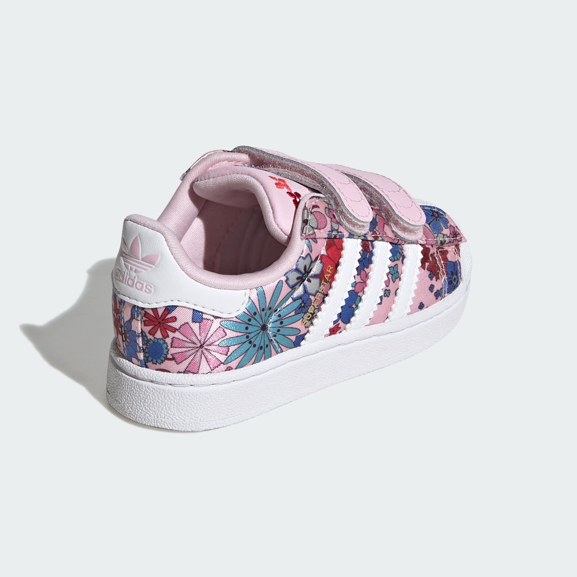 ADIDAS LIBERTY LONDON SUPERSTAR II COMFORT CLOSURE SHOES
