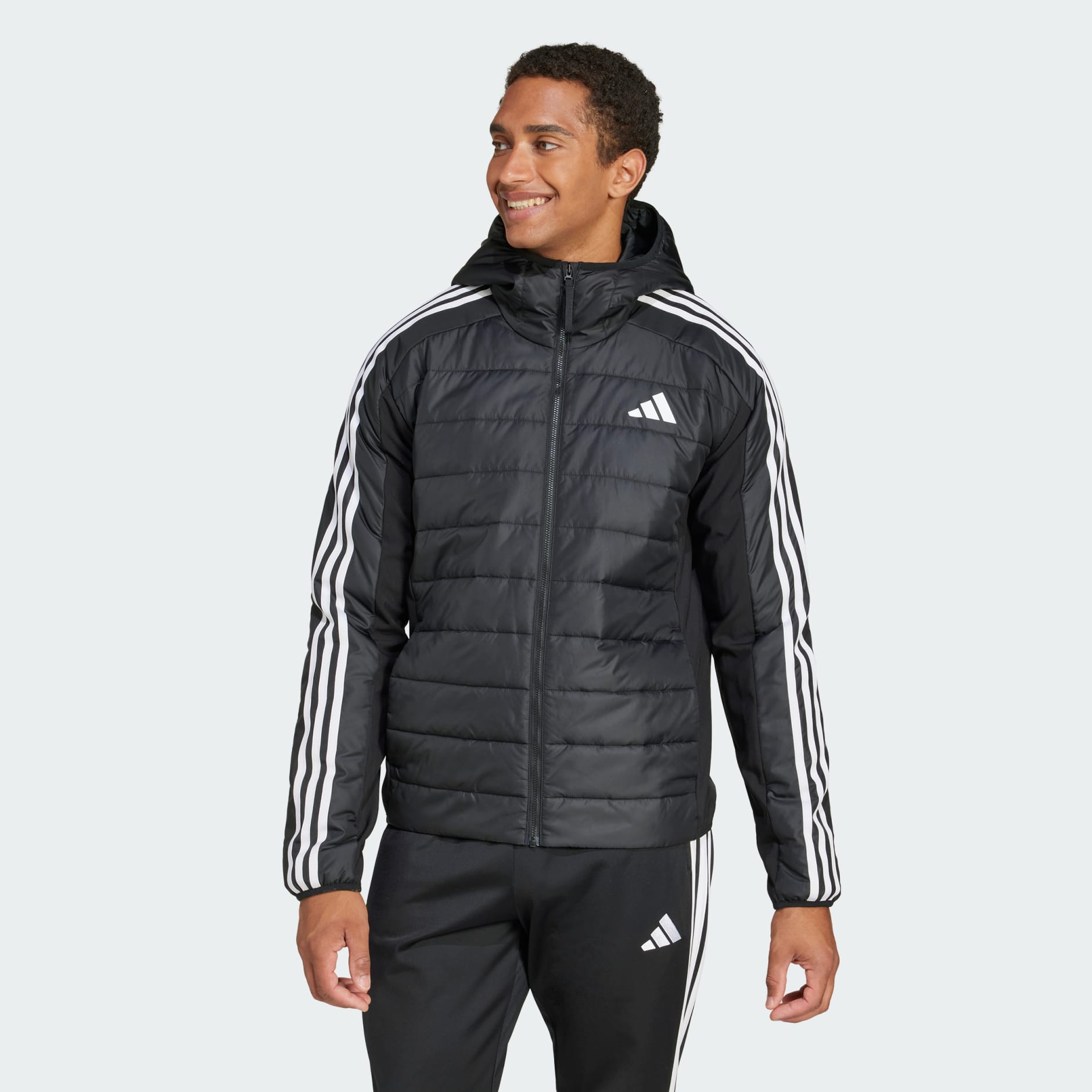 Essentials 3-Stripes Insulation Hybrid Jacket
