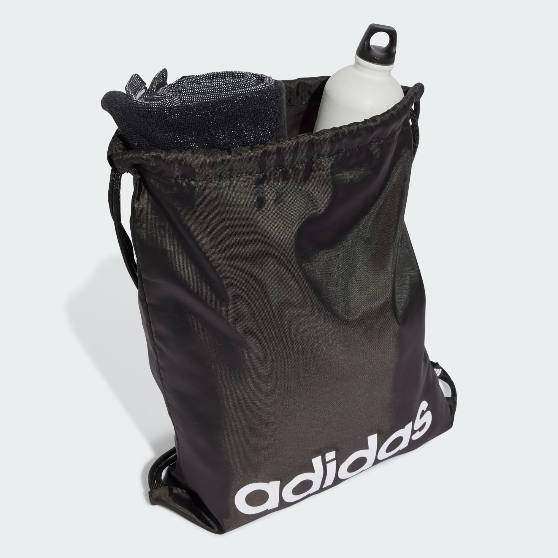 Accessories - Linear Gym Sack - Black | adidas Qatar