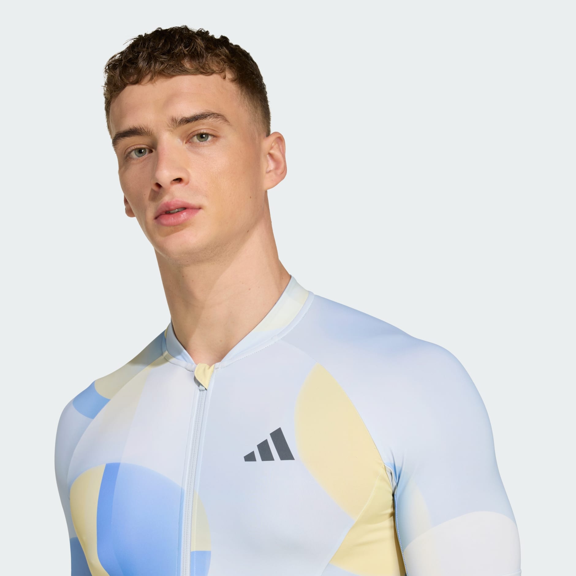 Tricou Essentials cu 3 dungi și imprimeu grafic Light In Motion