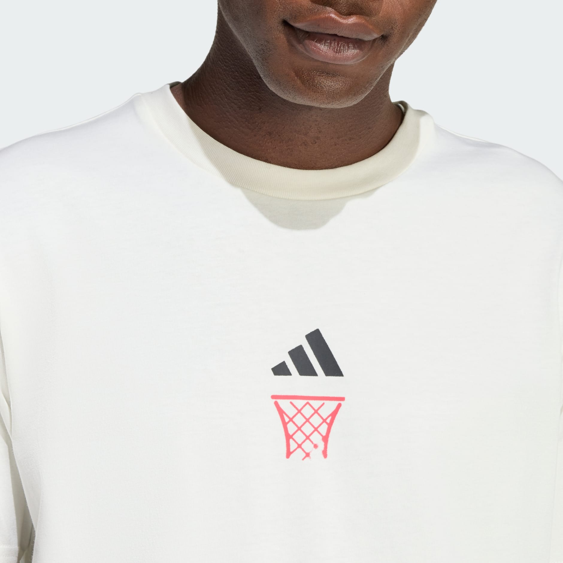 ANX HOOP 圖案 T 裇