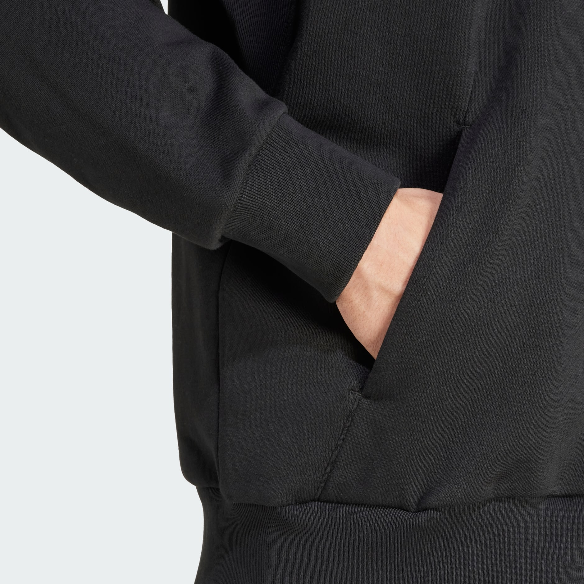 adidas ALL SZN Fleece Full-Zip Hoodie - Black | adidas UAE