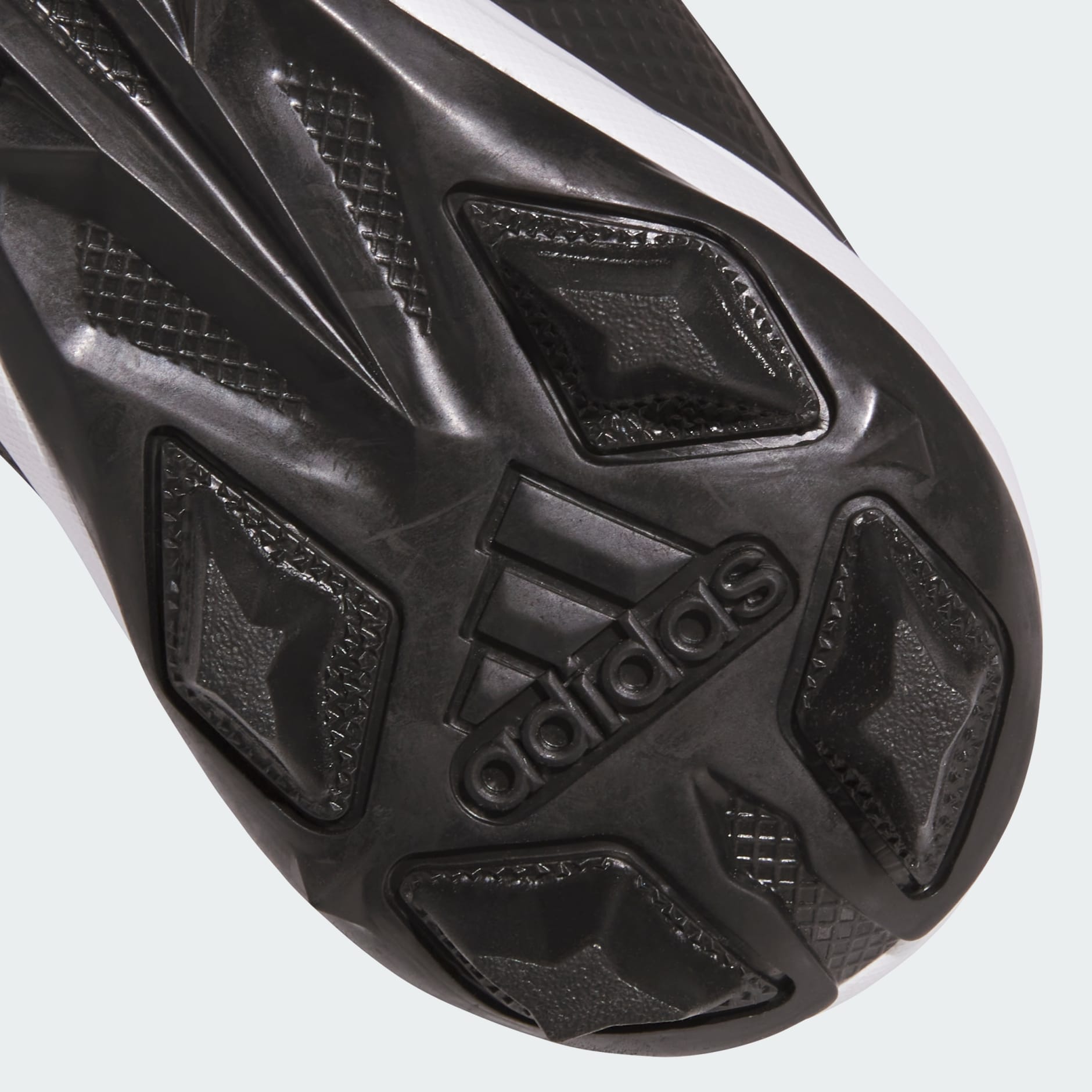Ghete de fotbal turnate, din cauciuc, cu crampoane Adizero Impact.2, pentru copii