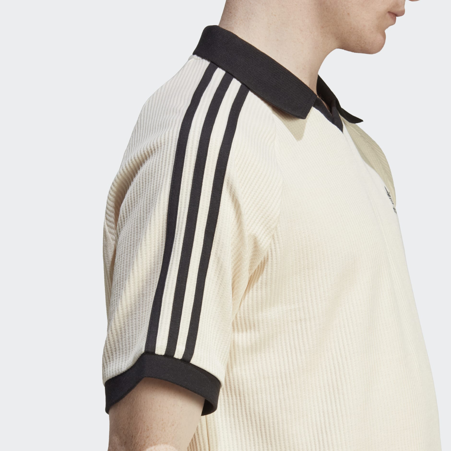 30%OFF SALE セール 新品 ADICOLOR CLASSIC WAFFLE POLO 白 US M | www