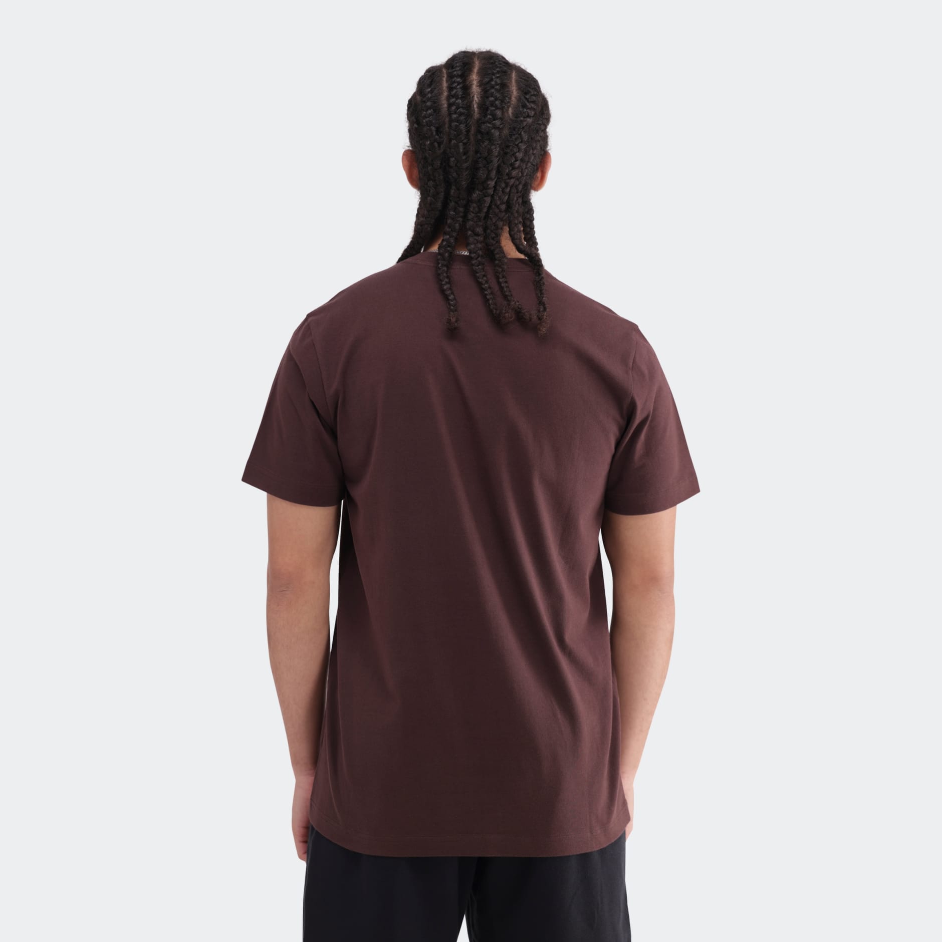 Adidas Originals GRFX Mens T Shirts Shadow Brown Large