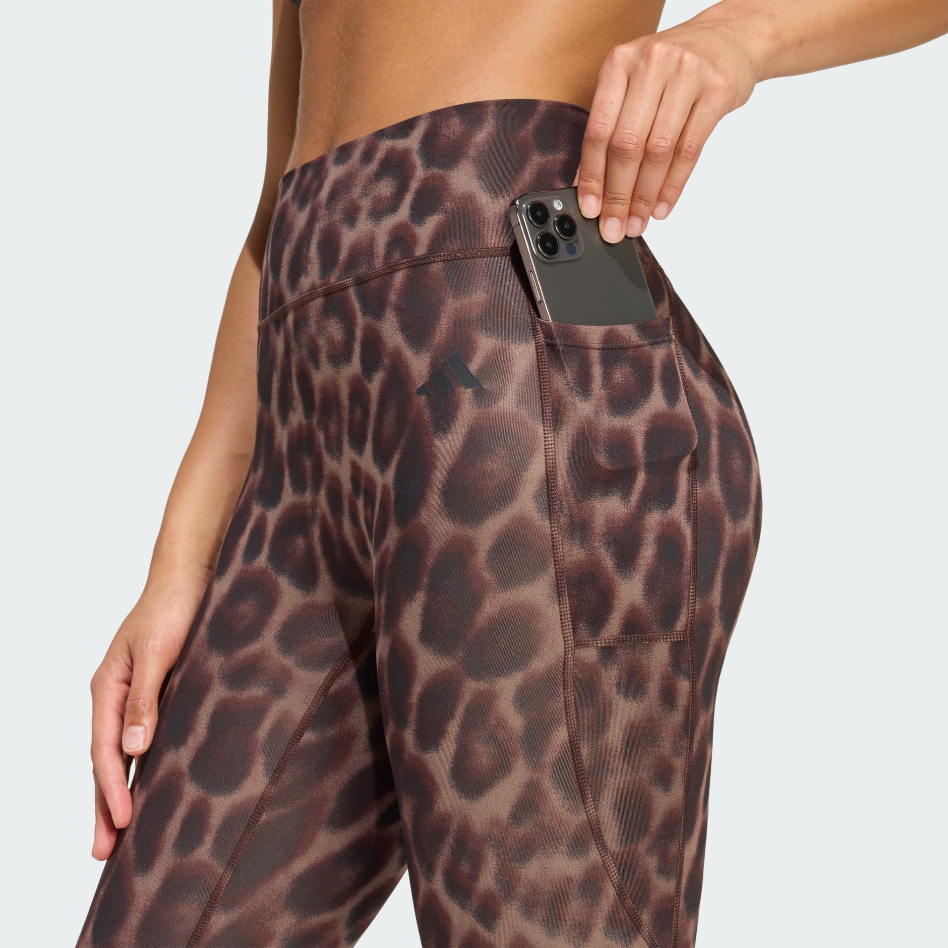 Optime Essentials Workout Leopard 7/8 Leggings