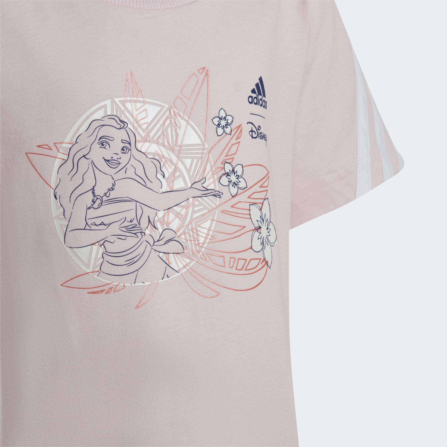 adidas x Disney Moana Tee Set - Pink, Kids' Lifestyle