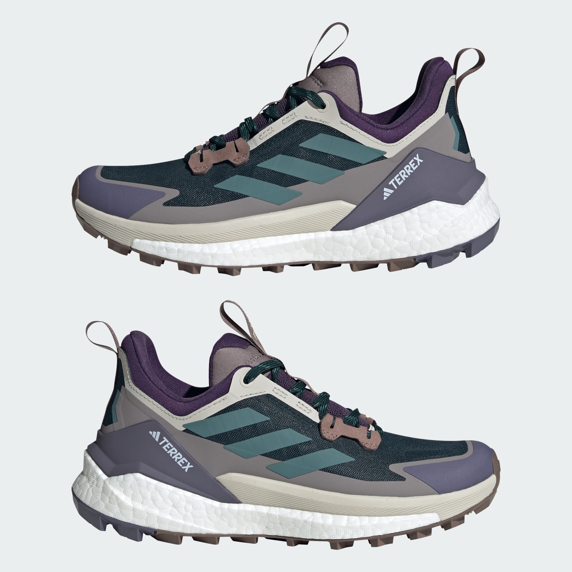 Shoes - Terrex Free Hiker 2.0 Low Hiking Shoes - Green