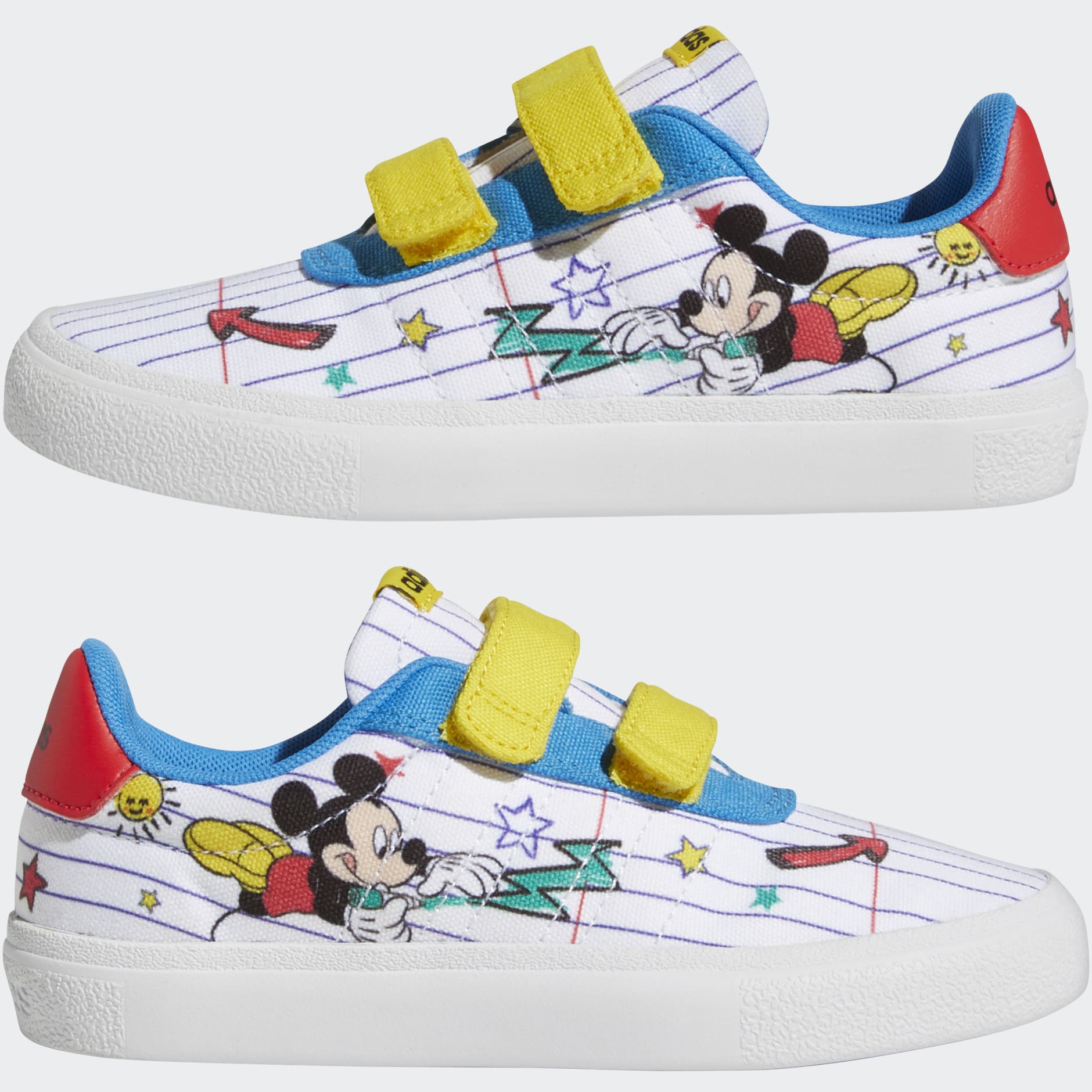 adidas x Disney Mickey Mouse Vulc Raid3r Shoes