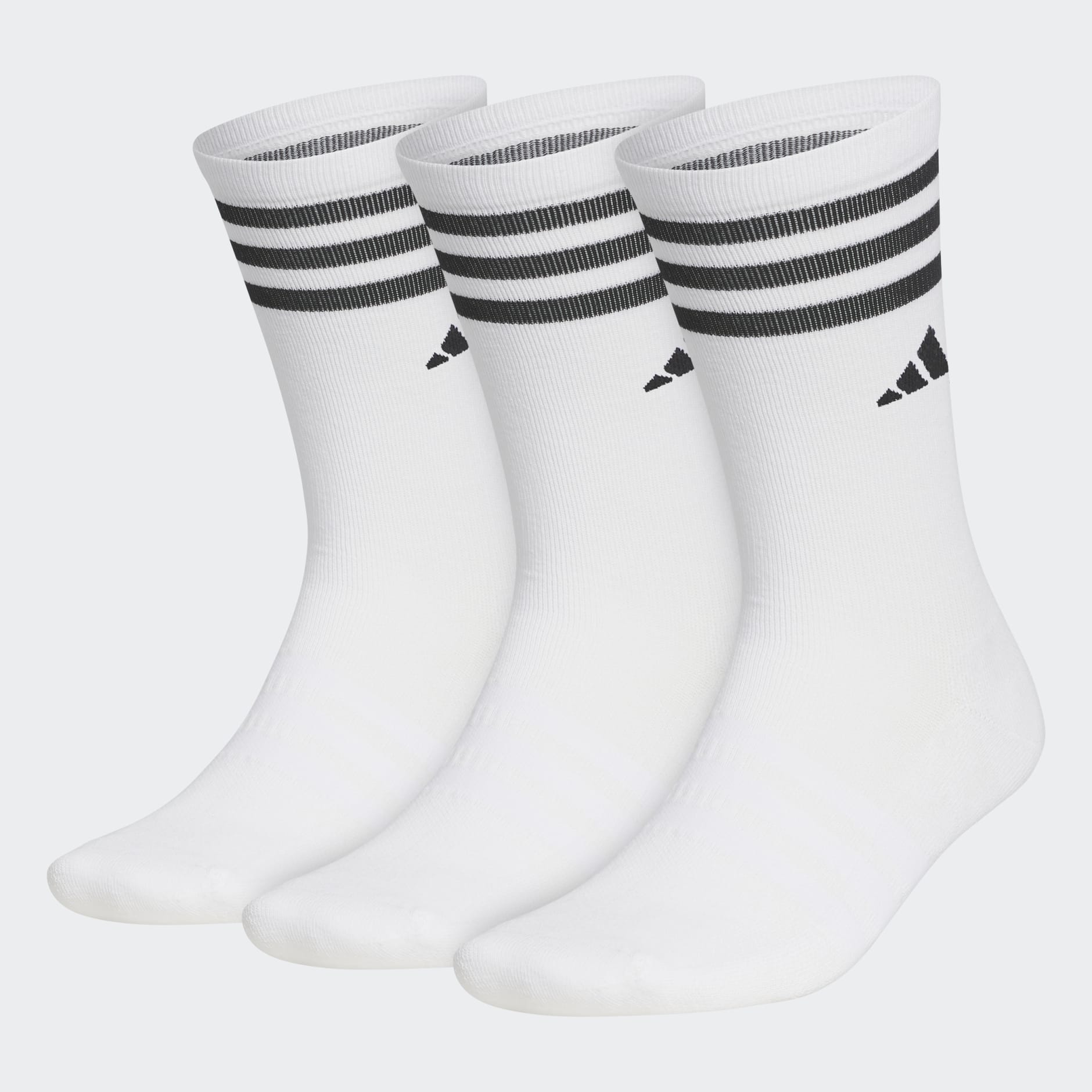 Men's Accessories - Crew Socks 3 Pairs - White | adidas