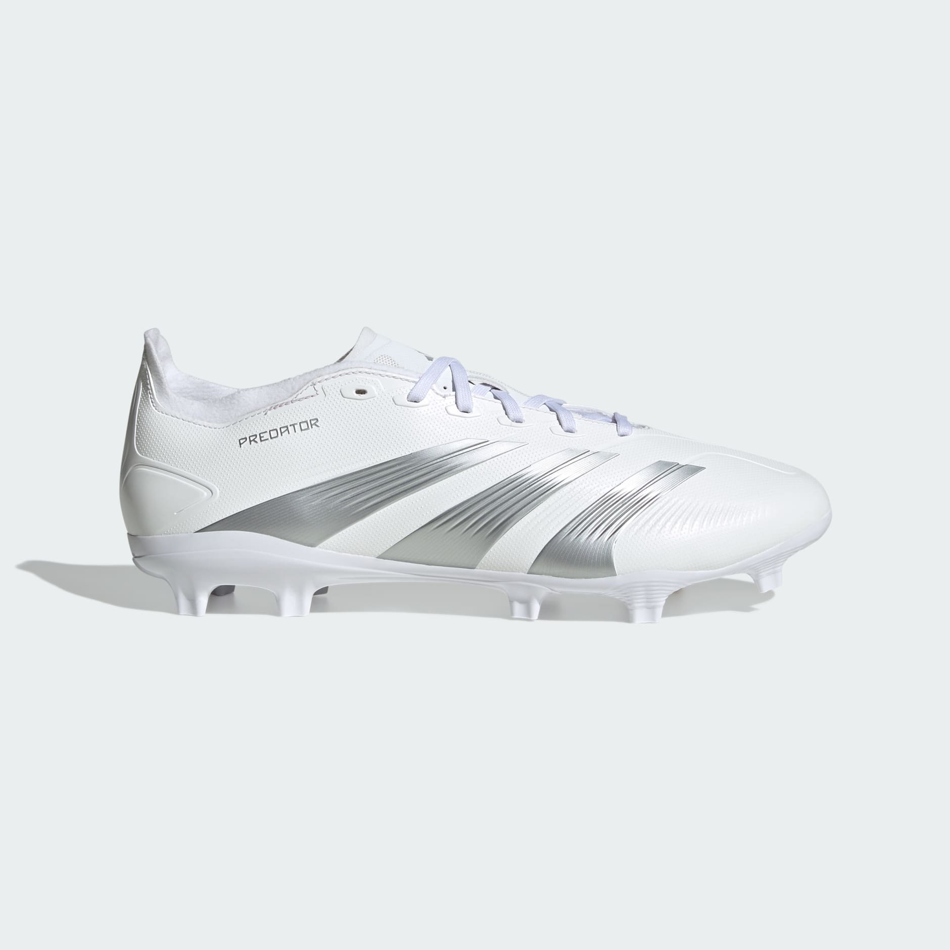 Football Boots - Predator League Firm Ground Football Boots - White ...