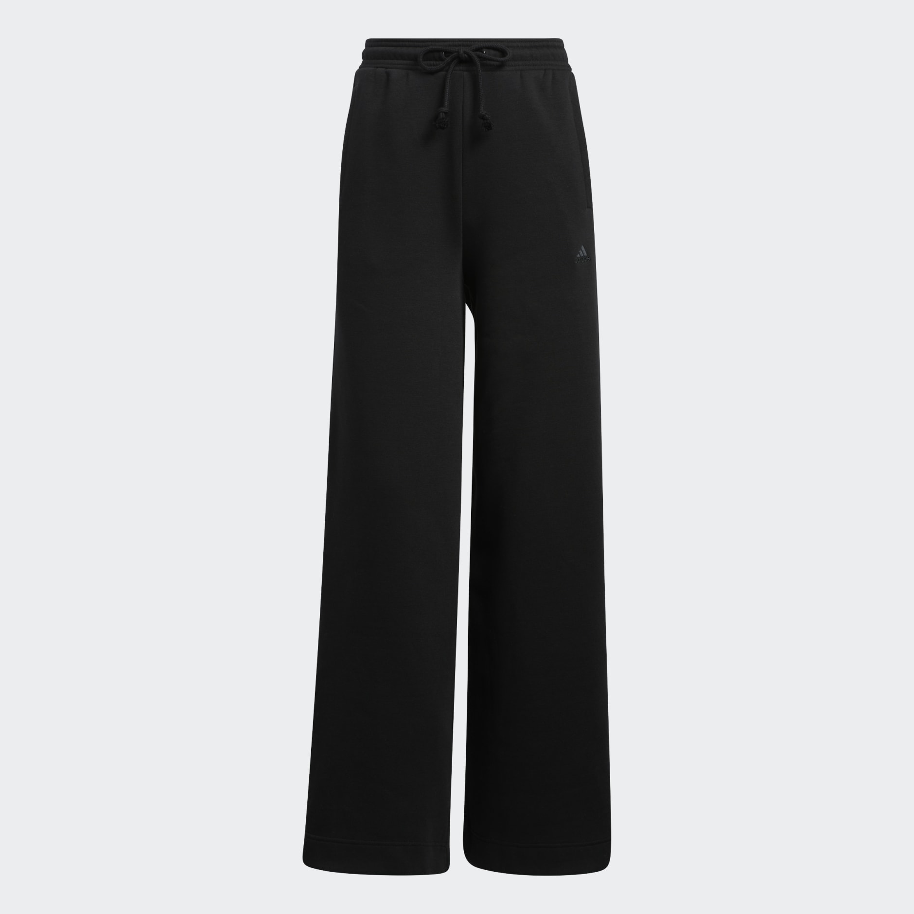  adidas Women's All SZN Fleece Wide Pants, Black, X-Small :  Clothing, Shoes & Jewelry