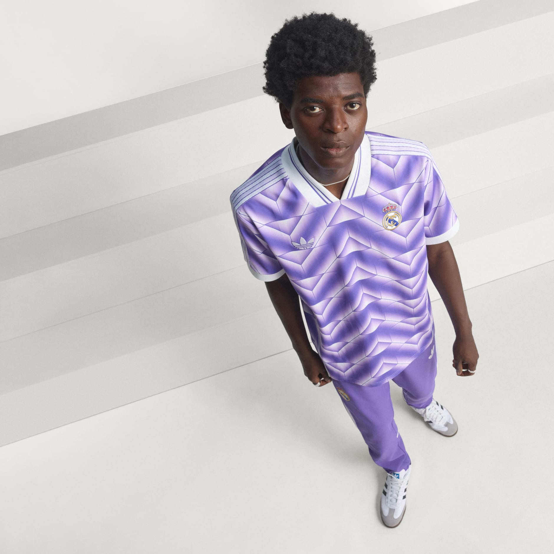 Clothing - Real Madrid LFSTLR Jersey - Purple | adidas Oman