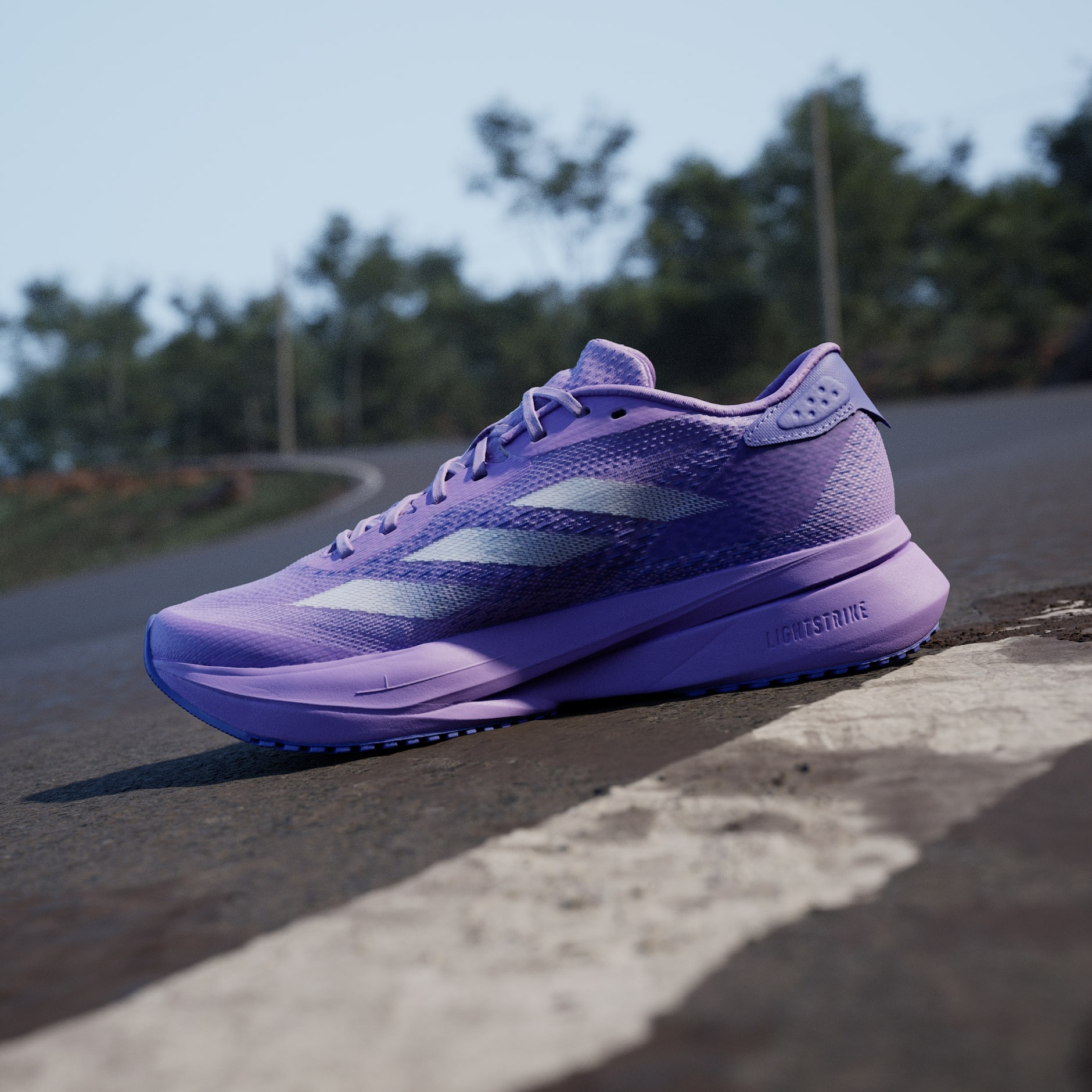Adizero SL2 Running Shoes - Purple | adidas Hong Kong