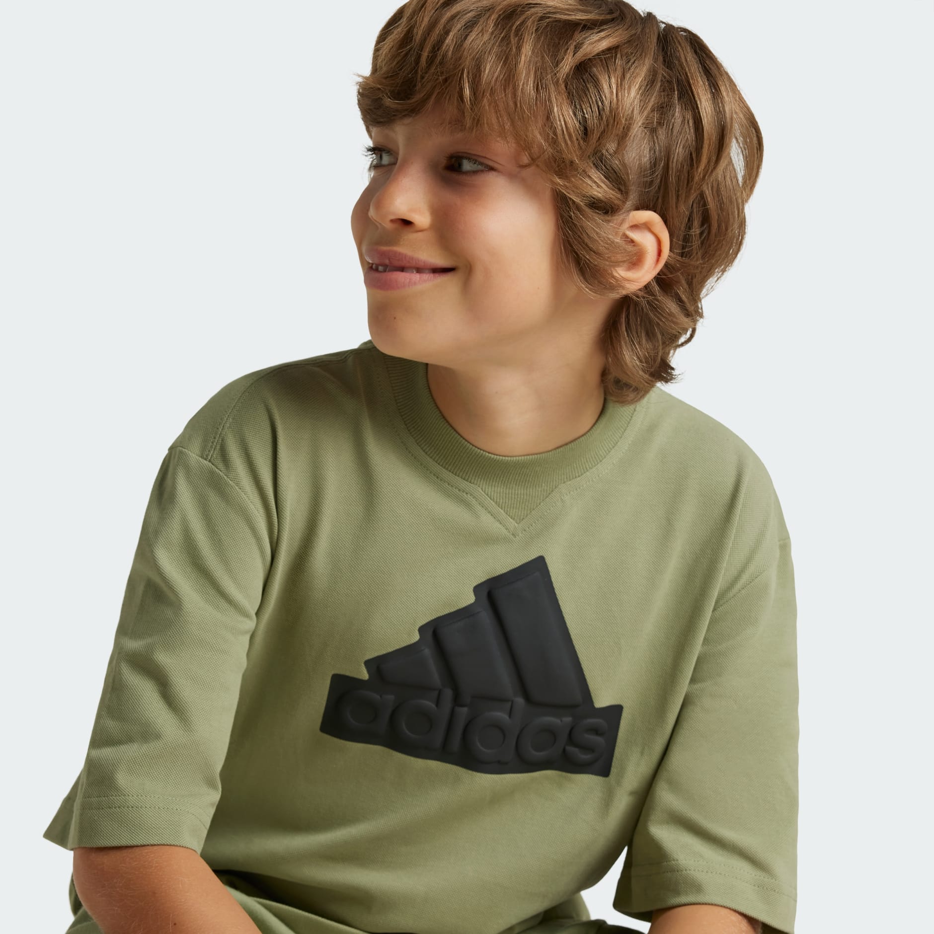 Tricou cu logo Piqu&eacute; Future Icons