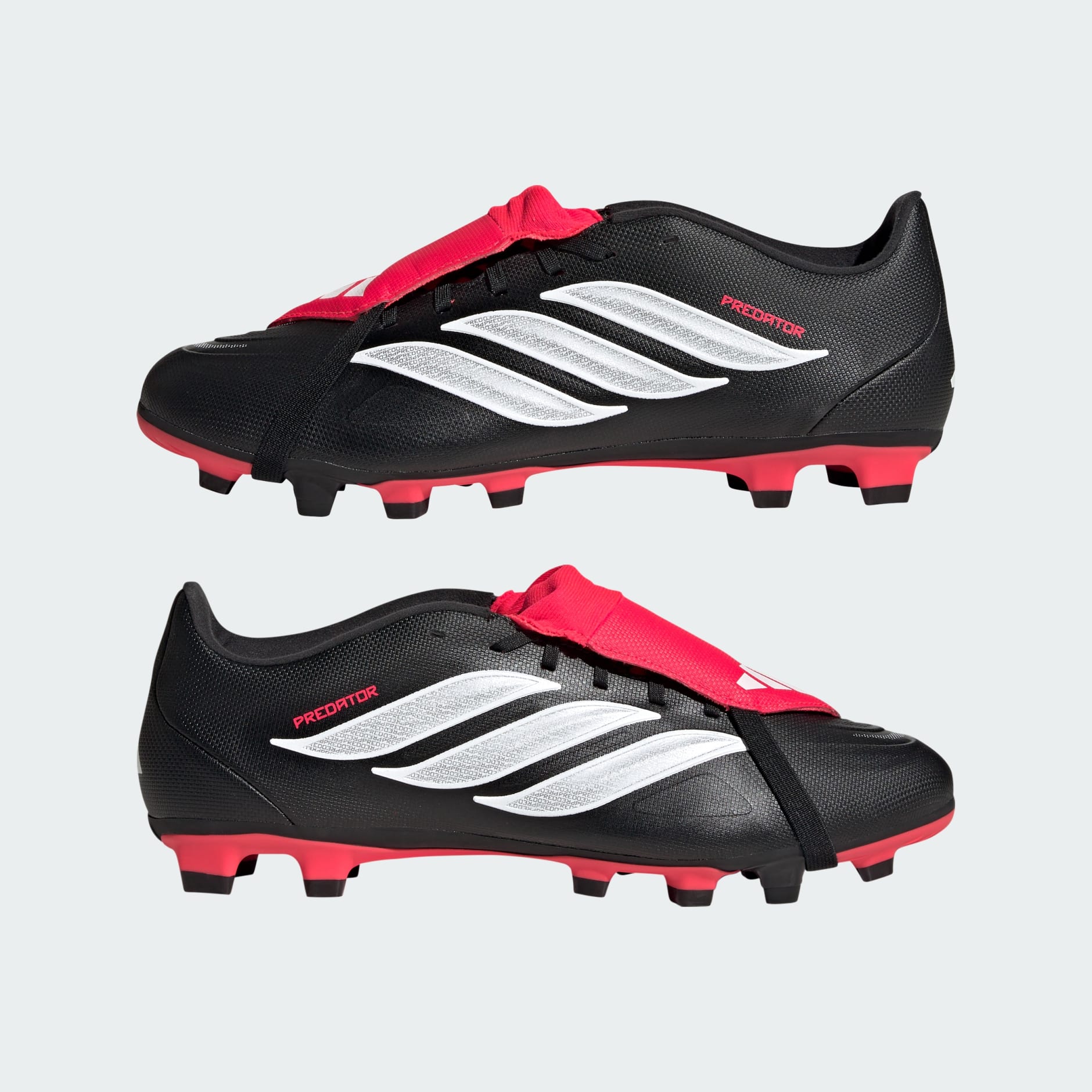 PREDATOR CLUB Fold-Over Tongue Firm Ground/Multi Ground Football Boots