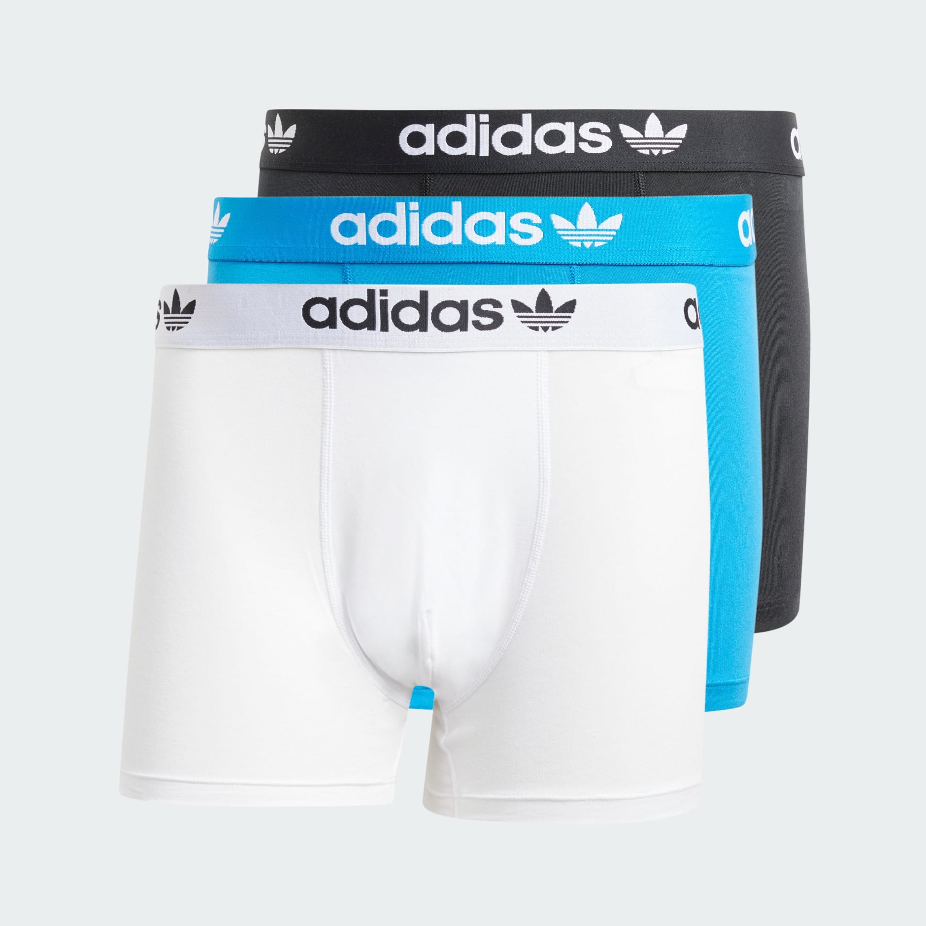 Comfort Flex Cotton 3-Stripes Trunk Underwear