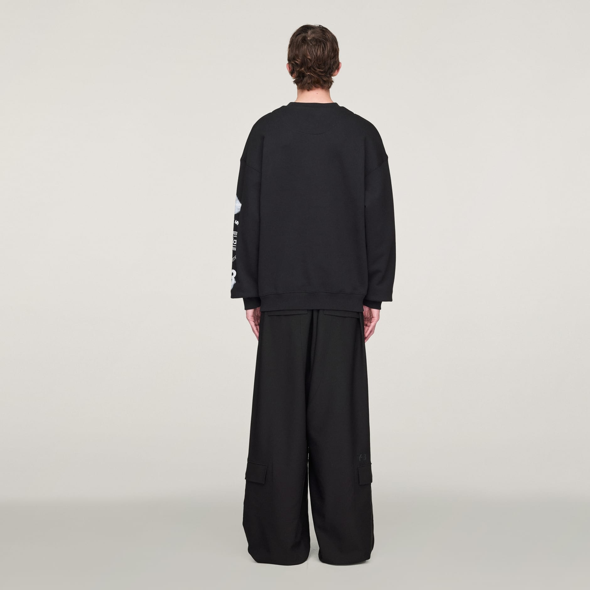 Y-3 Graphic Crew Sweatshirt