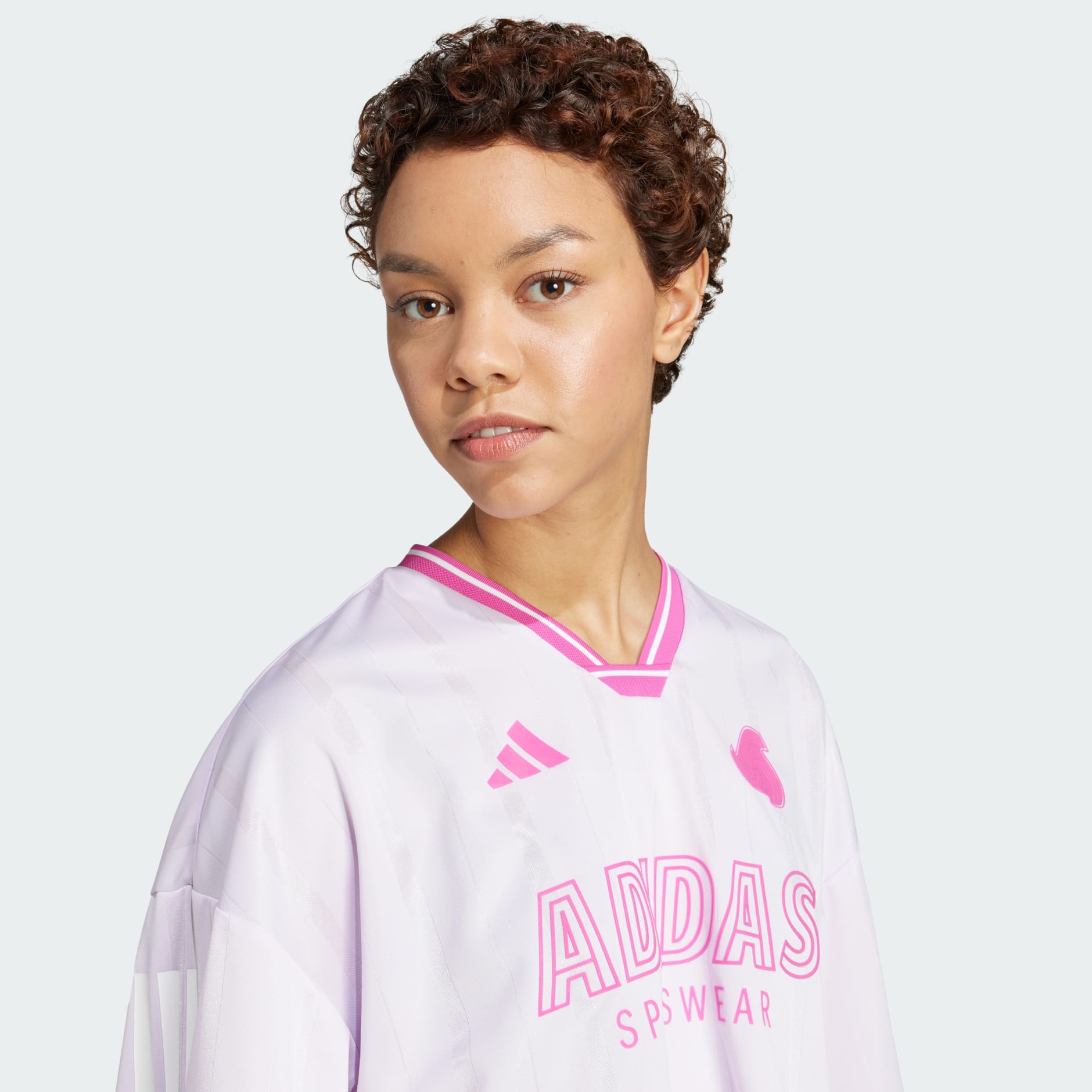 CLOTHING - Tiro Cut 3-Stripes Oversized Jersey - Purple
