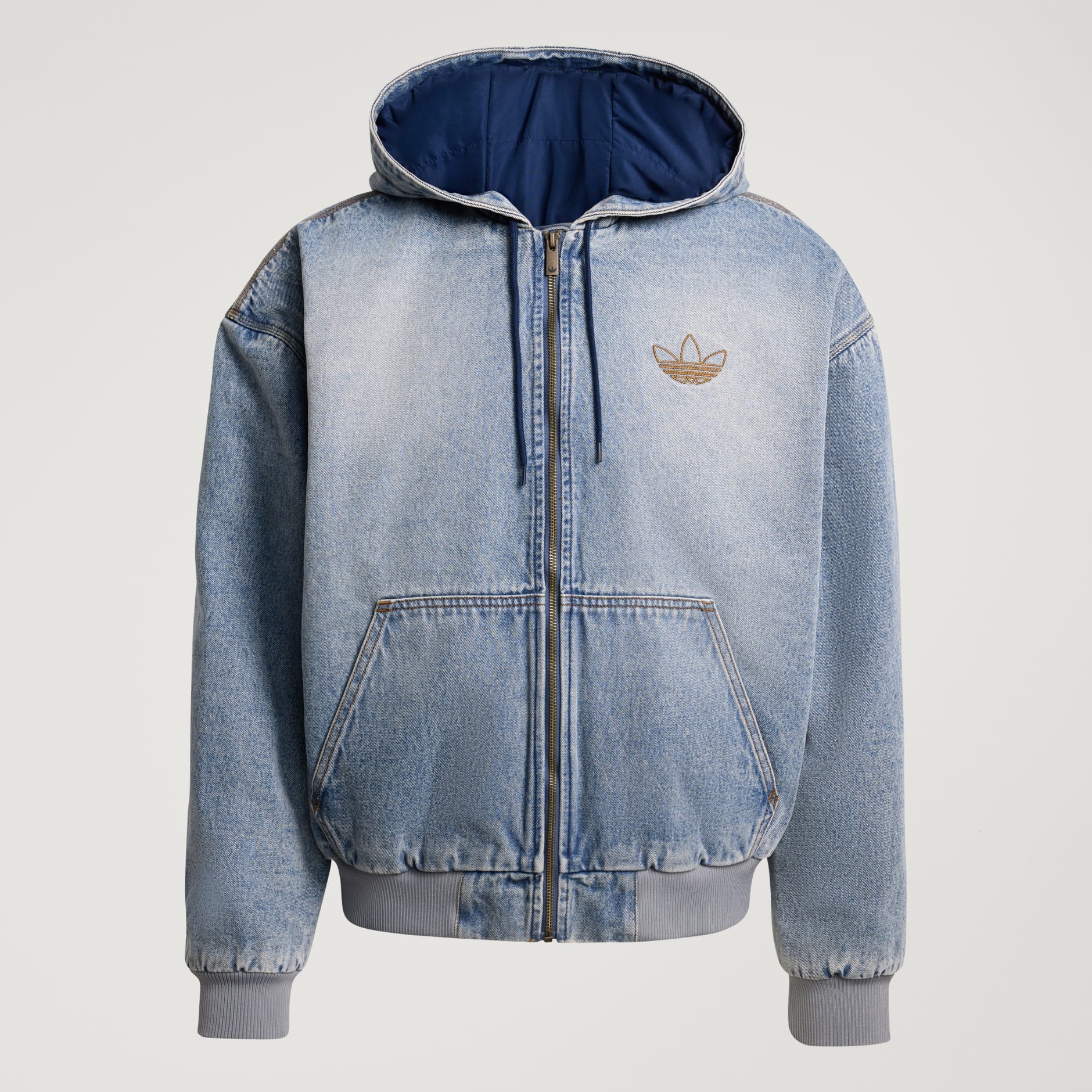 DENIM PADDED JACKET