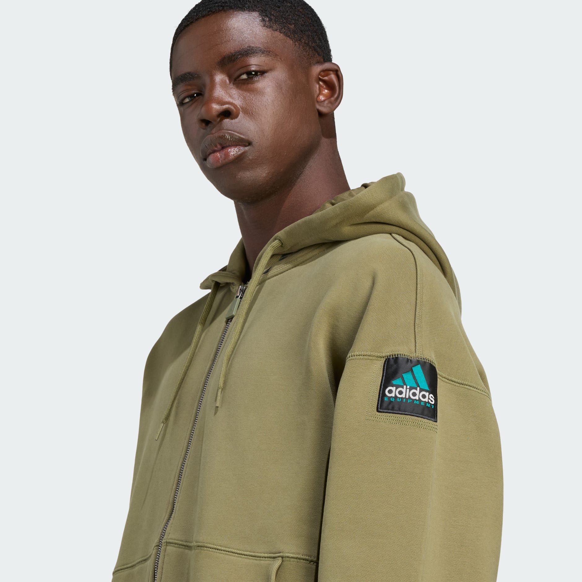 Majica od flisa s kapuljačom i patentnim zatvaračem po cijeloj duljini  EQT