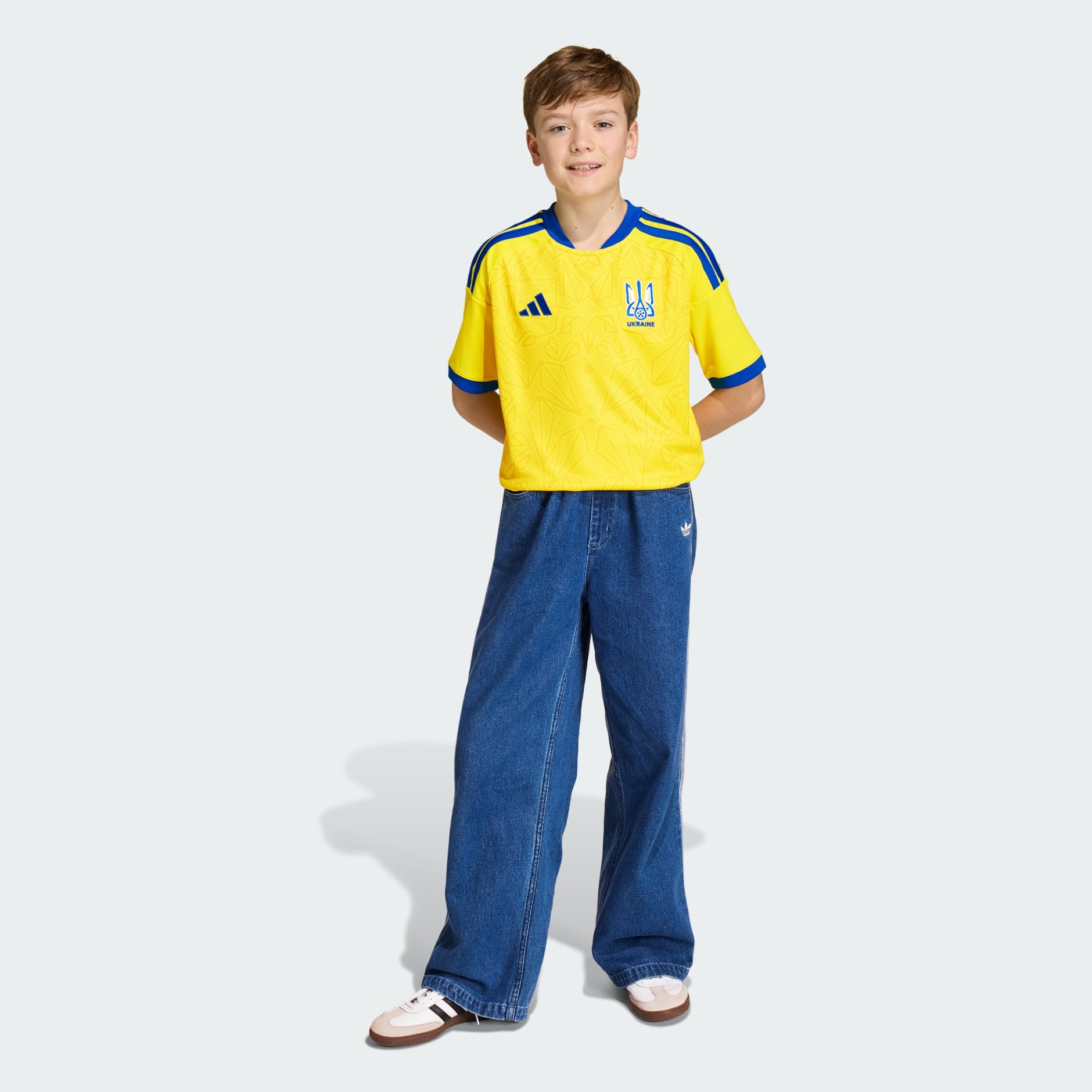 Ukraine 26 Home Kids Jersey