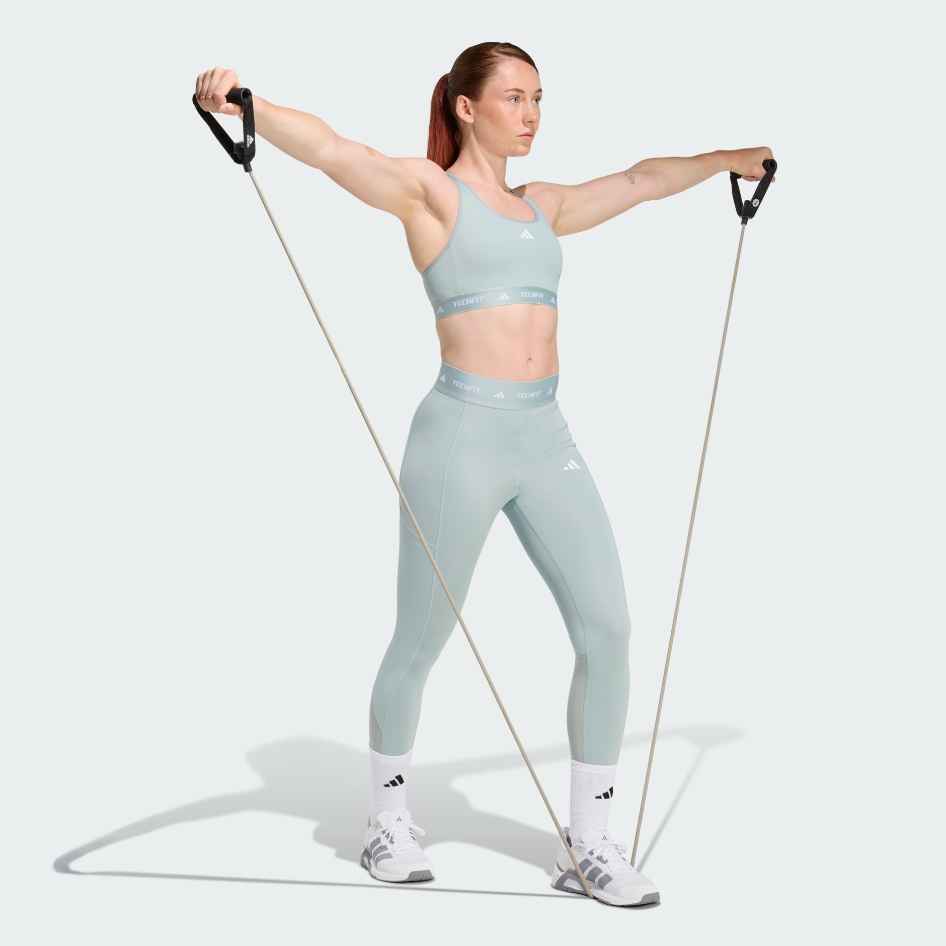 Colanți Techfit lungi, cu buzunar