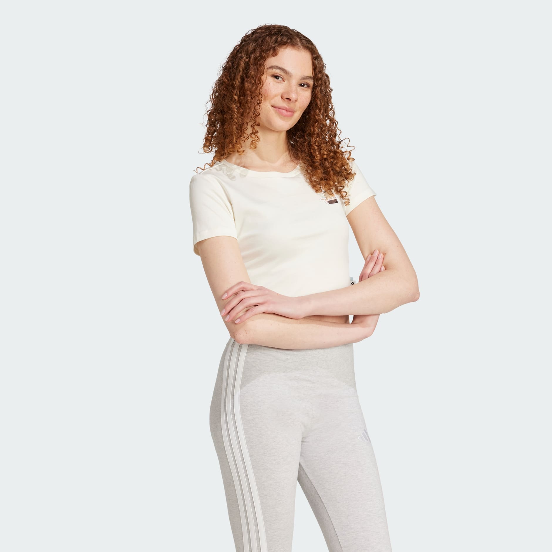 Cat Patch Cropped Graphic Tee