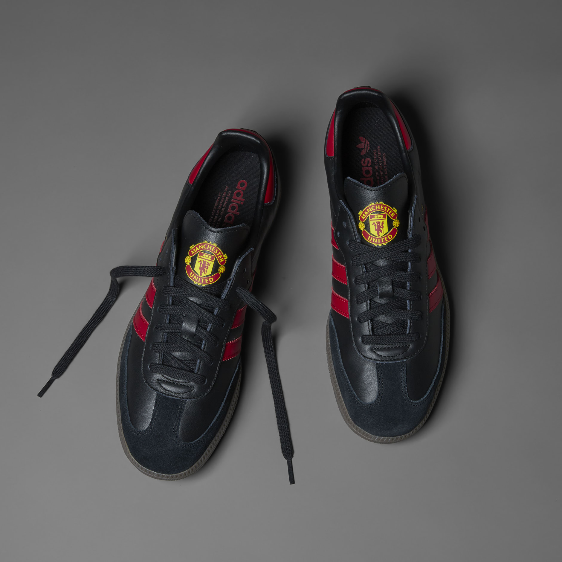 nemen band catalogus Men's Shoes - Samba Manchester United Shoes - Black | adidas Bahrain
