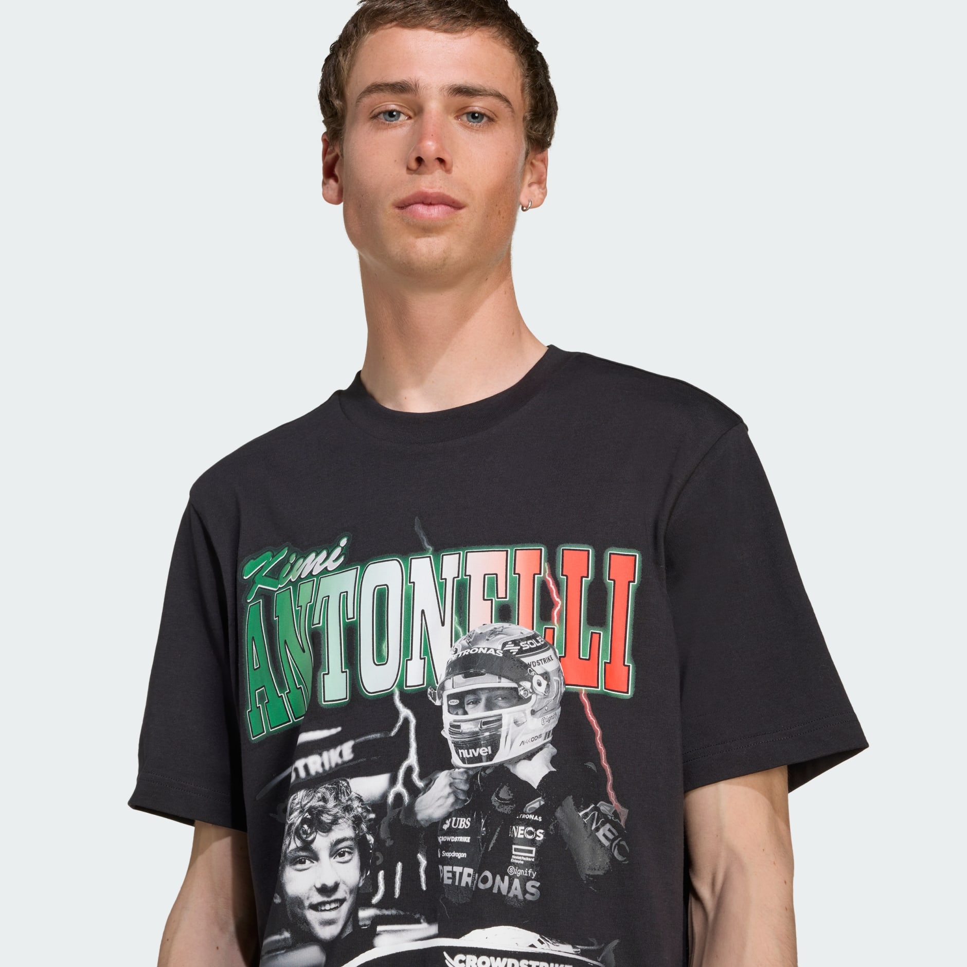 Tricou cu imprimeu Mercedes - AMG Petronas Formula One Team Kimi Antonelli