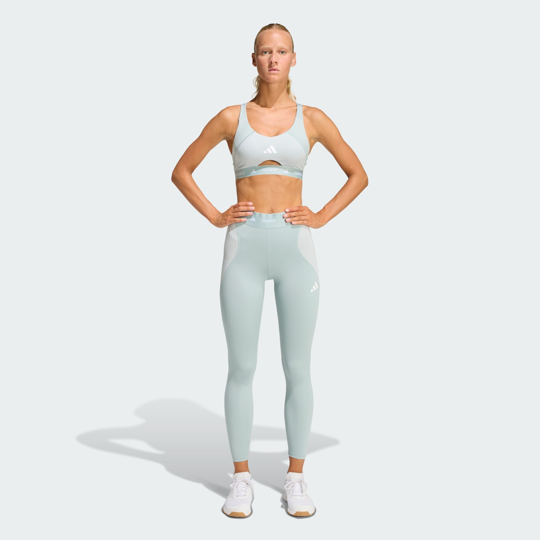 Techfit Workout Color Block 7/8 Leggings