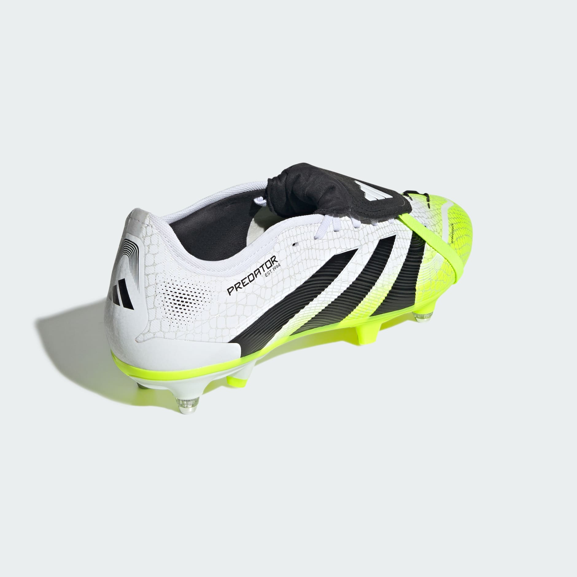 Ghete de fotbal Predator Pro cu limbă pliabilă, pentru teren moale