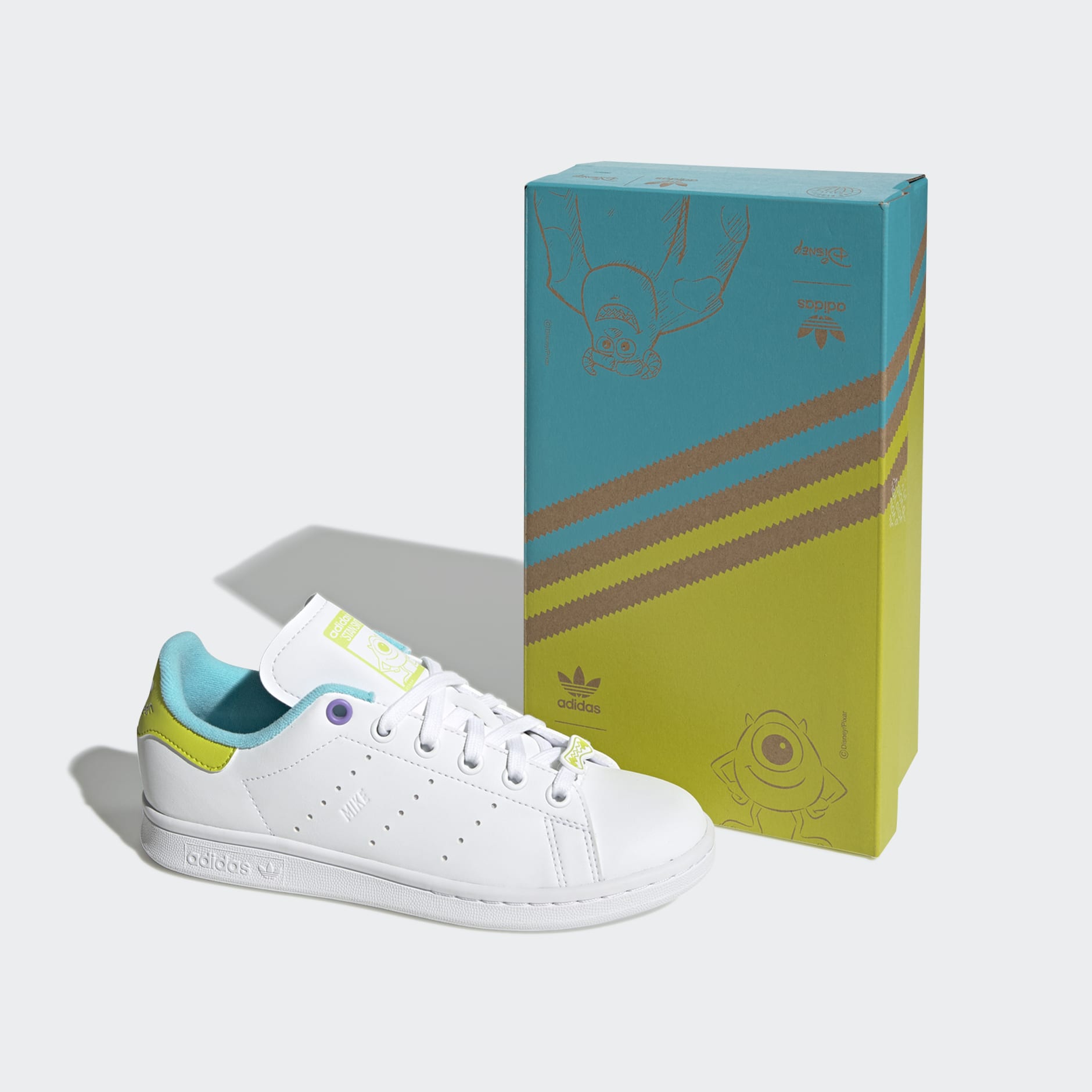 stan smith disney monster