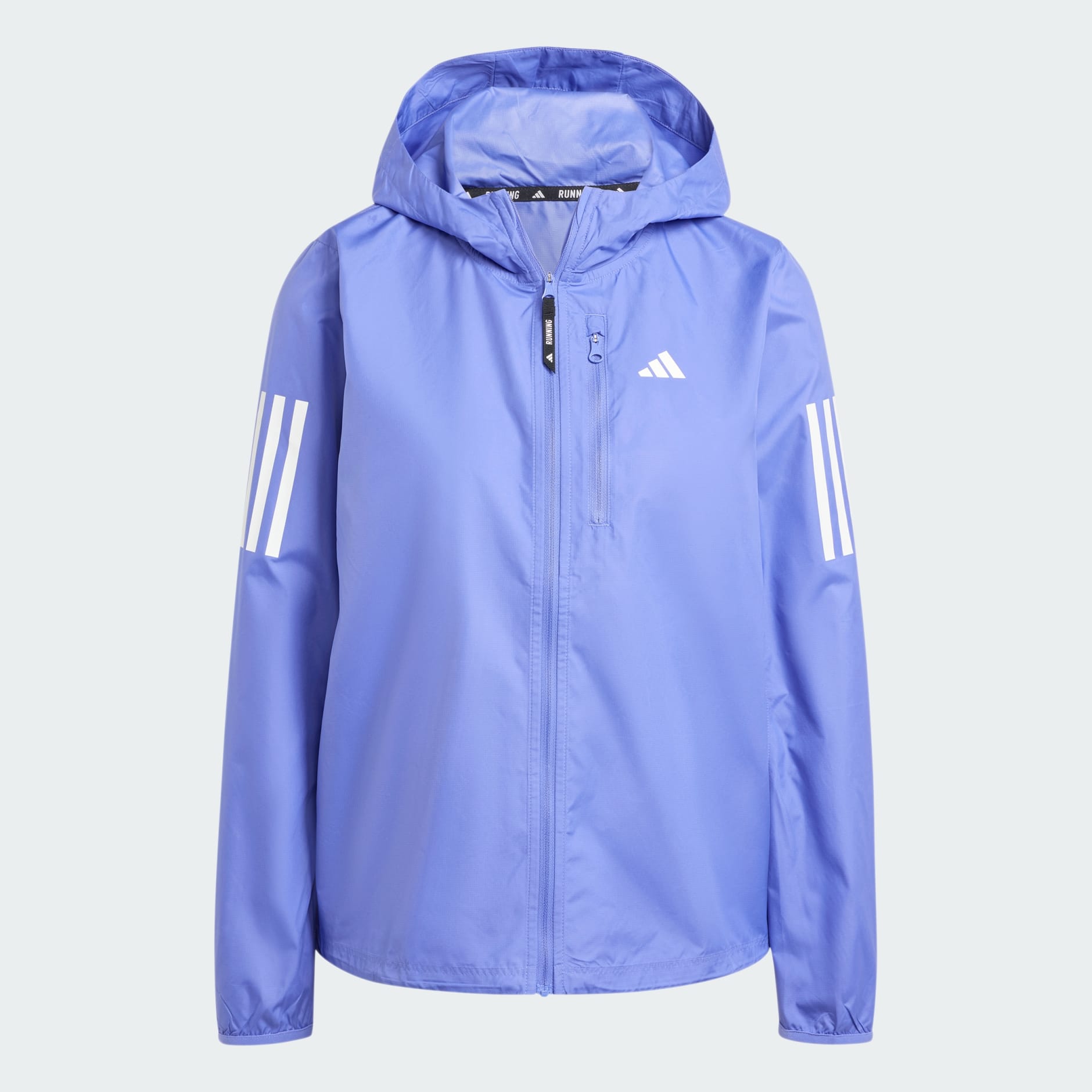 CLOTHING - Own The Run Jacket - Blue | adidas Kuwait