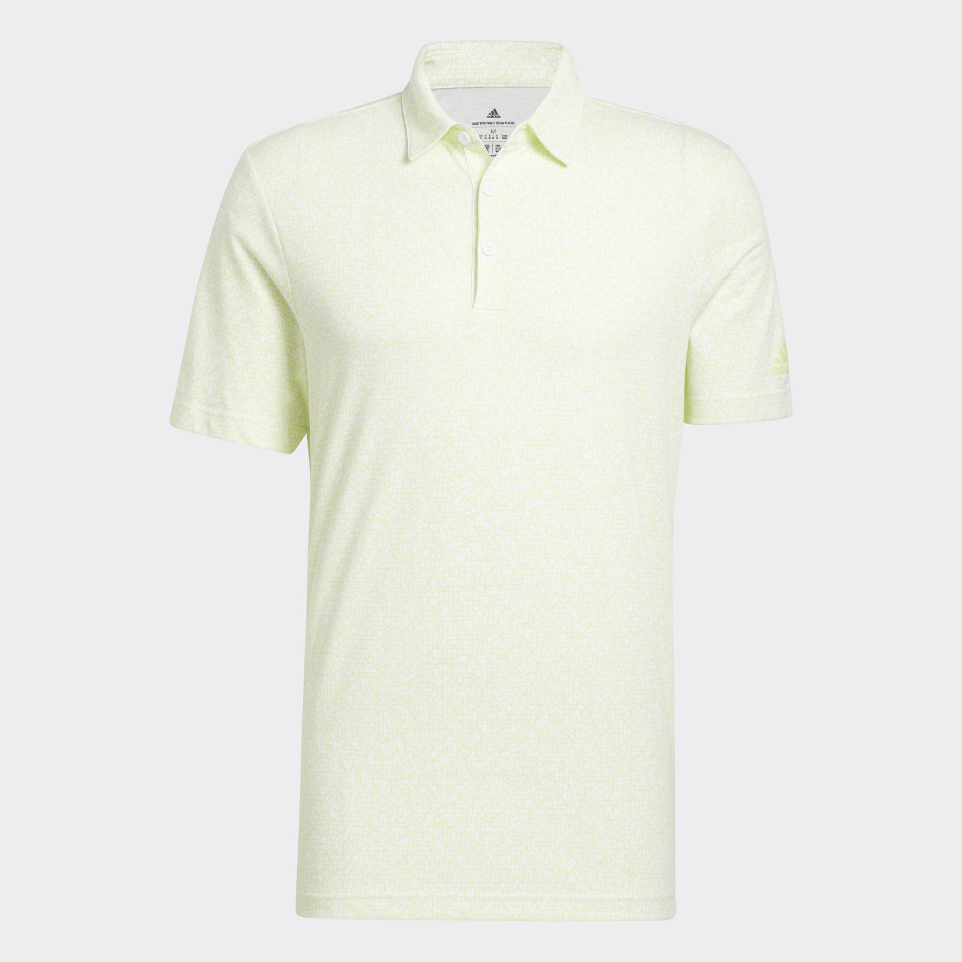 Abstract Print Polo Shirt