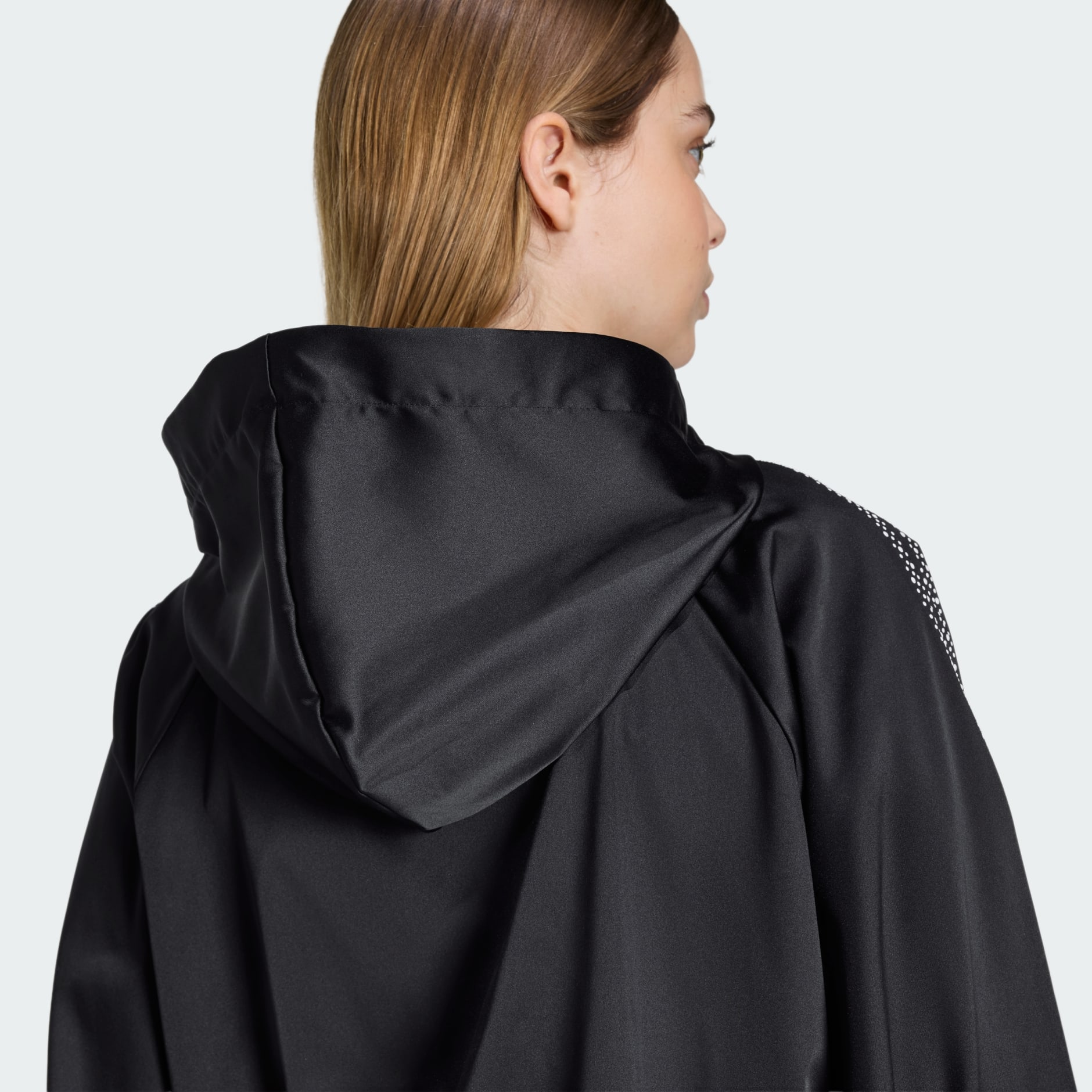 PEARL CROPPED ZIP HOODIE