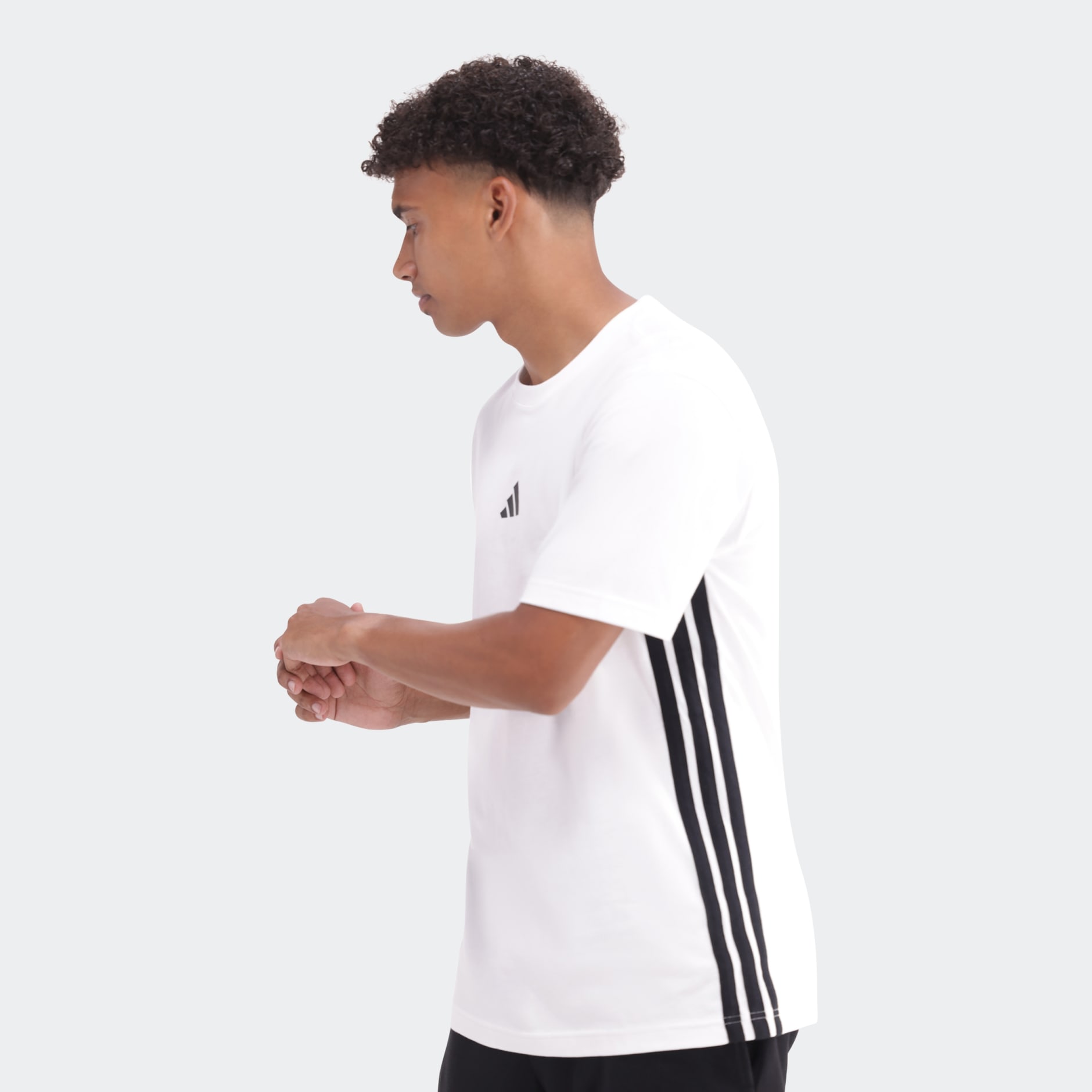 Essentials 3-Stripes Single Jersey T-Shirt