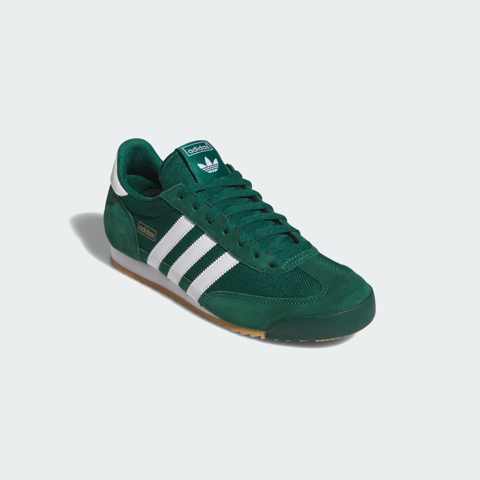 Green adidas dragon trainers online