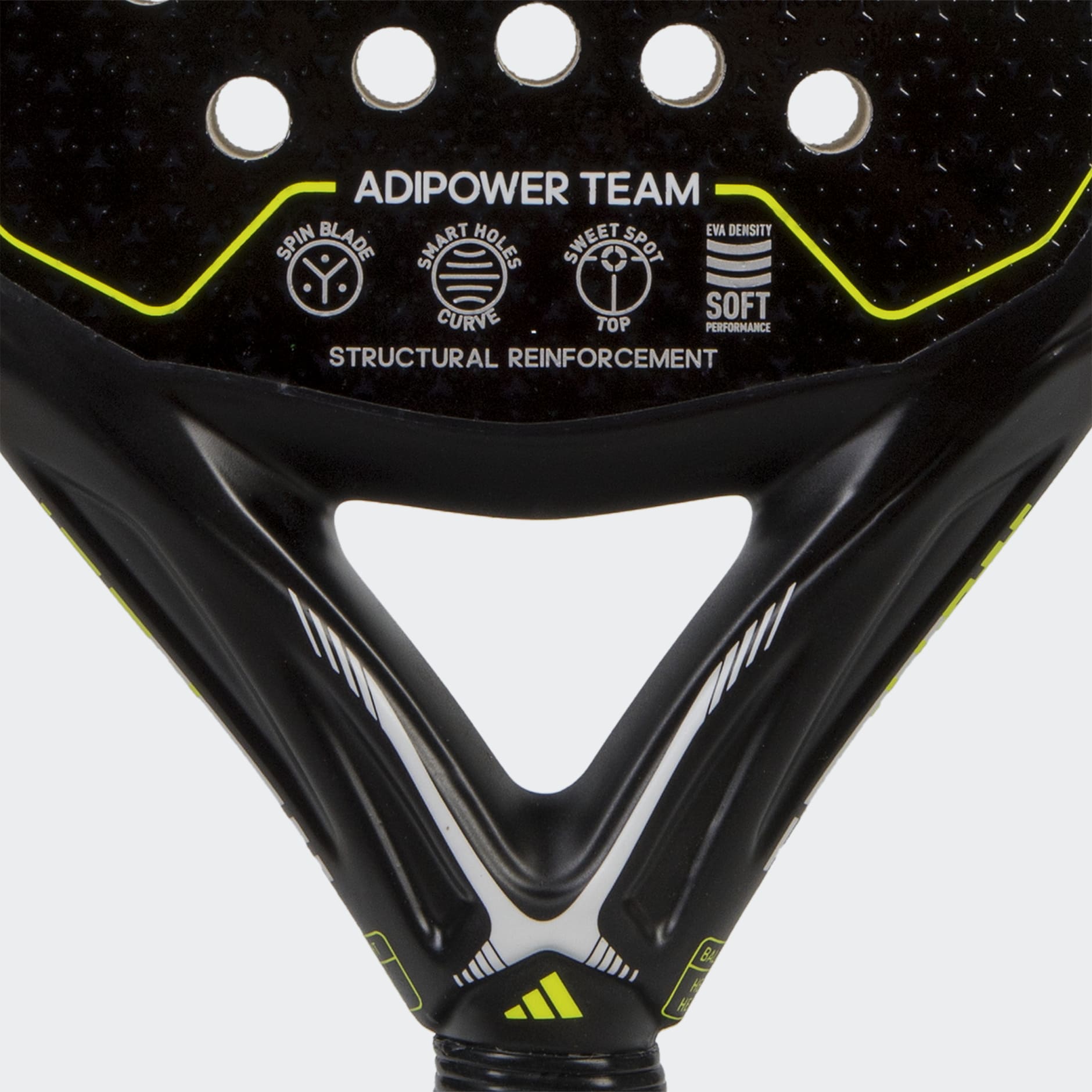adidas Adipower Team Padel Racket - Black | adidas