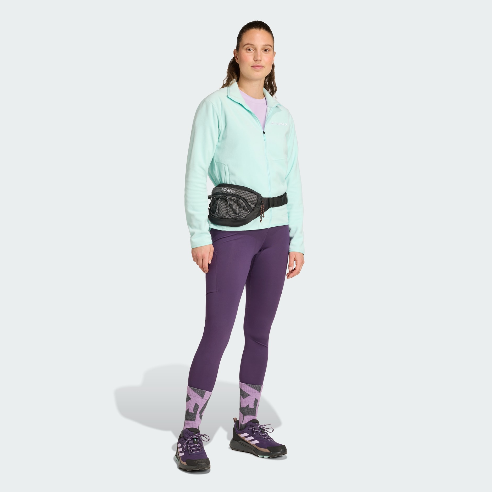 Jachetă fleece Terrex Multi cu fermoar integral