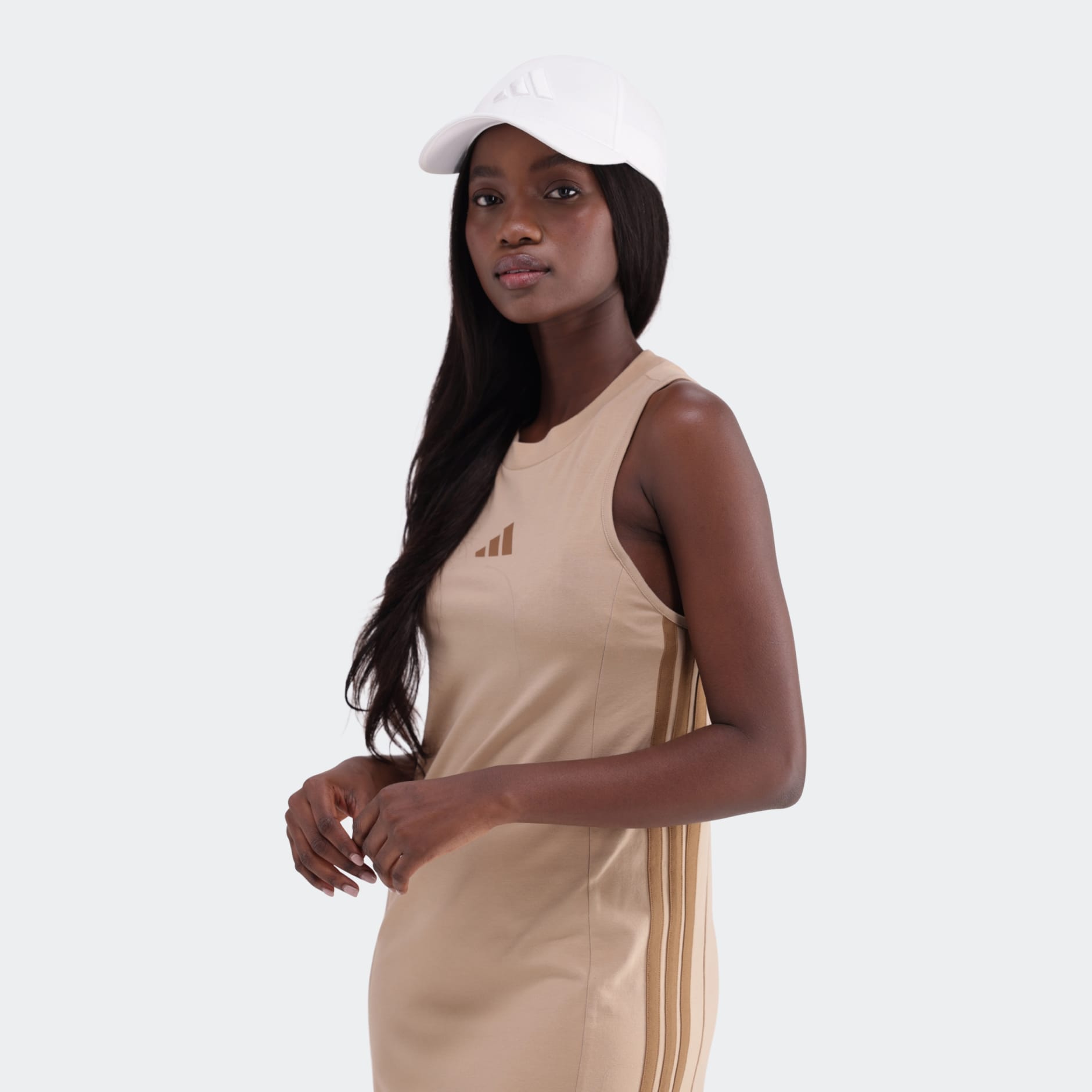 Essentials 3-Stripes Long Racerback Dress