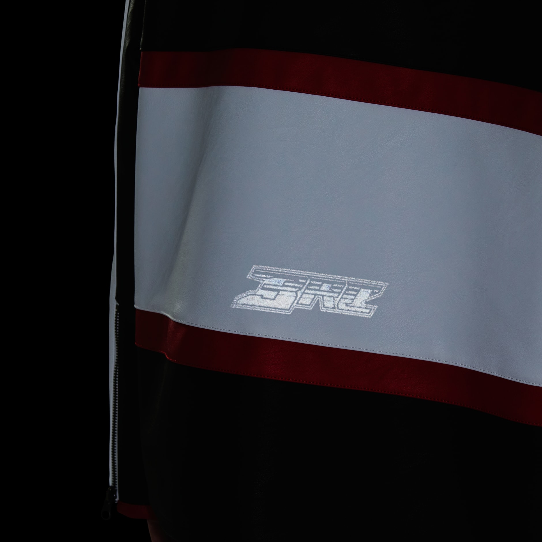 Racing V-Day Pleather Jacket - White | adidas Hong Kong Racing V-Day Pleather Jacket - White | adidas Hong Kong