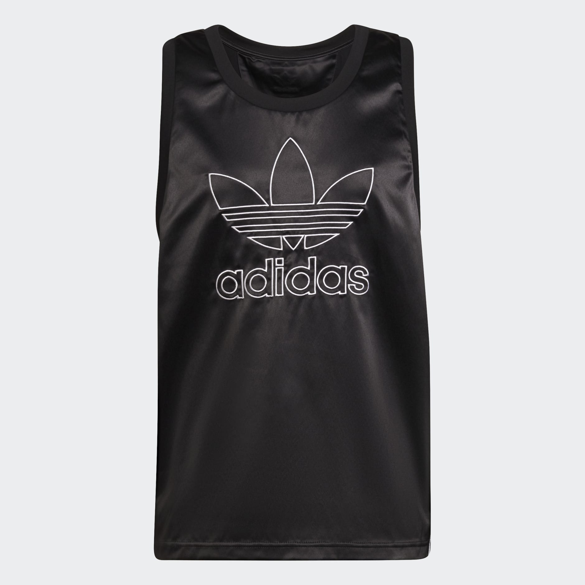 Adicolor Trefoil 3-Stripes Satin Tank Top