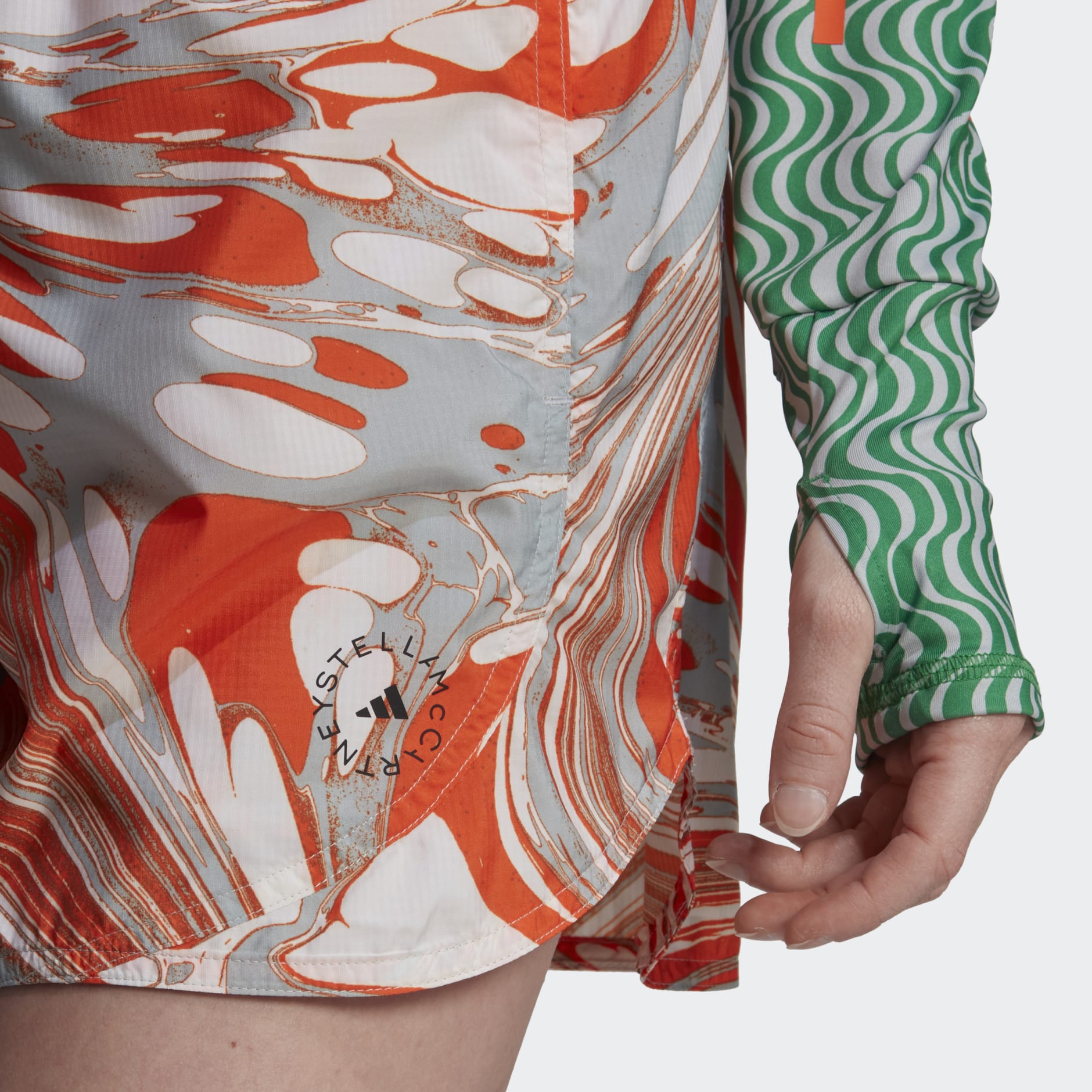 adidas by Stella McCartney TruePurpose Printed Training Shorts