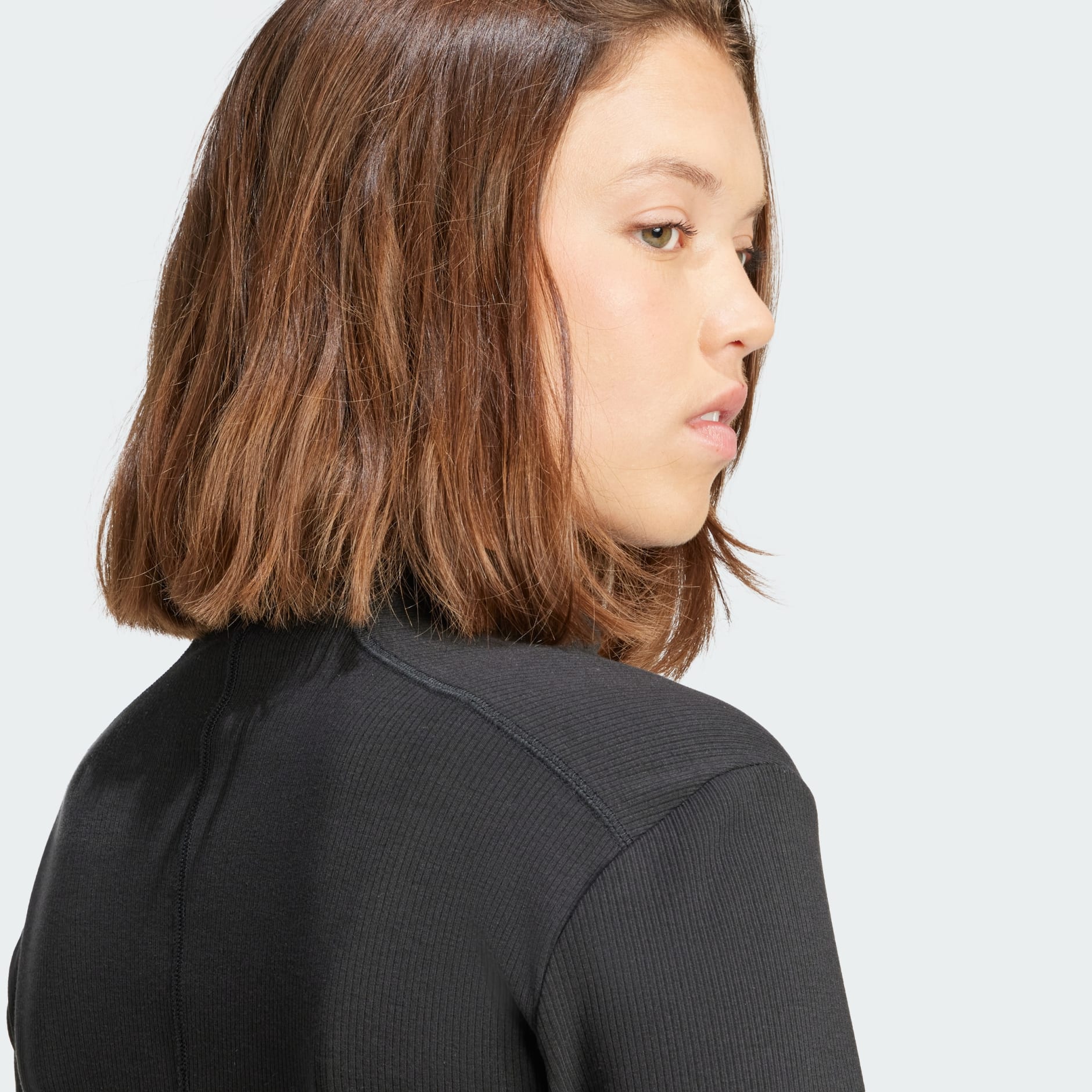 adidas All SZN Ribbed Crop Long Sleeve Top - Black | adidas UAE adidas All SZN Ribbed Crop Long Sleeve Top - Black | adidas UAE