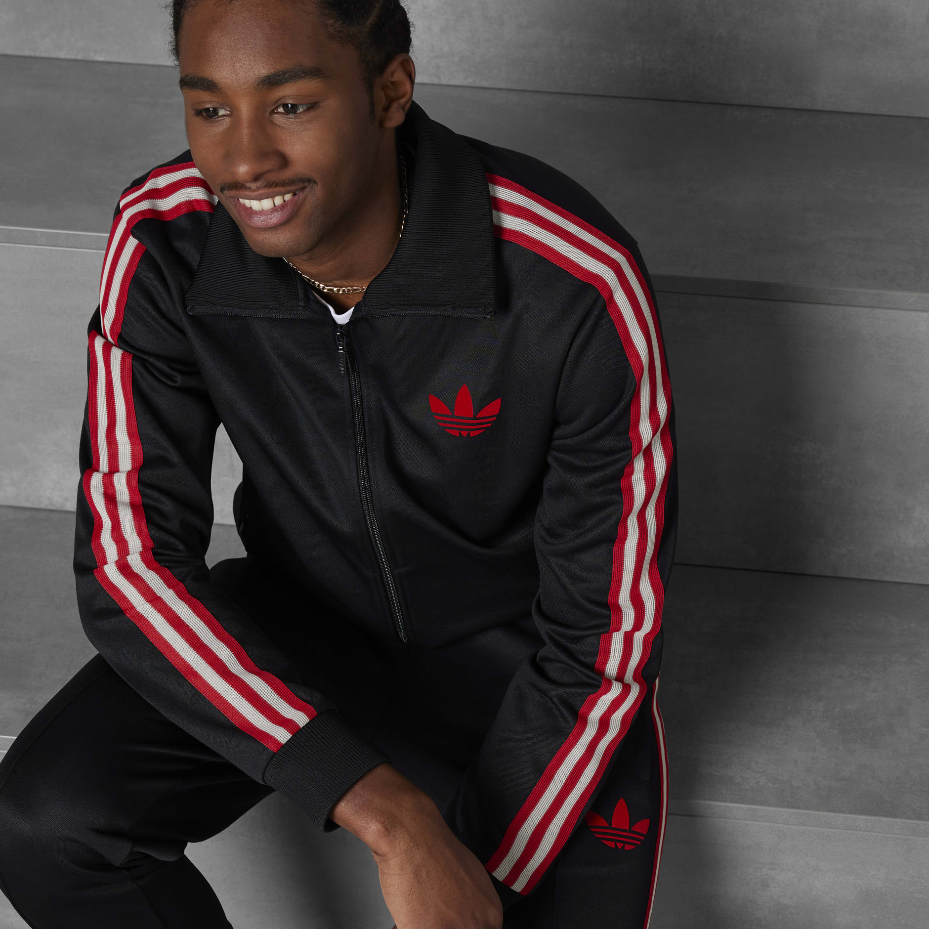 Men's Clothing - Ajax Amsterdam OG Track Jacket - Black | adidas Egypt