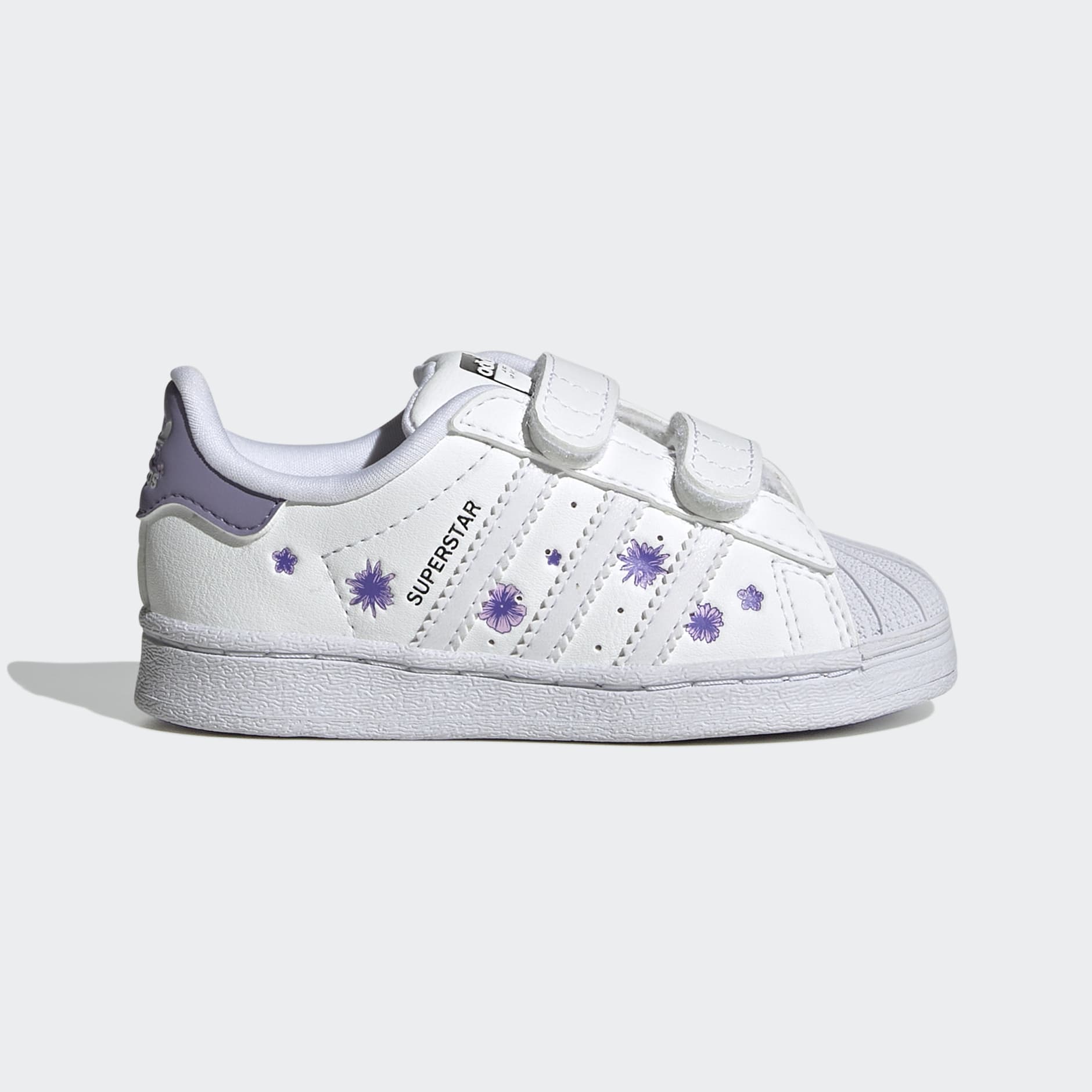 Adidas superstar metallic kinderen hot sale purper