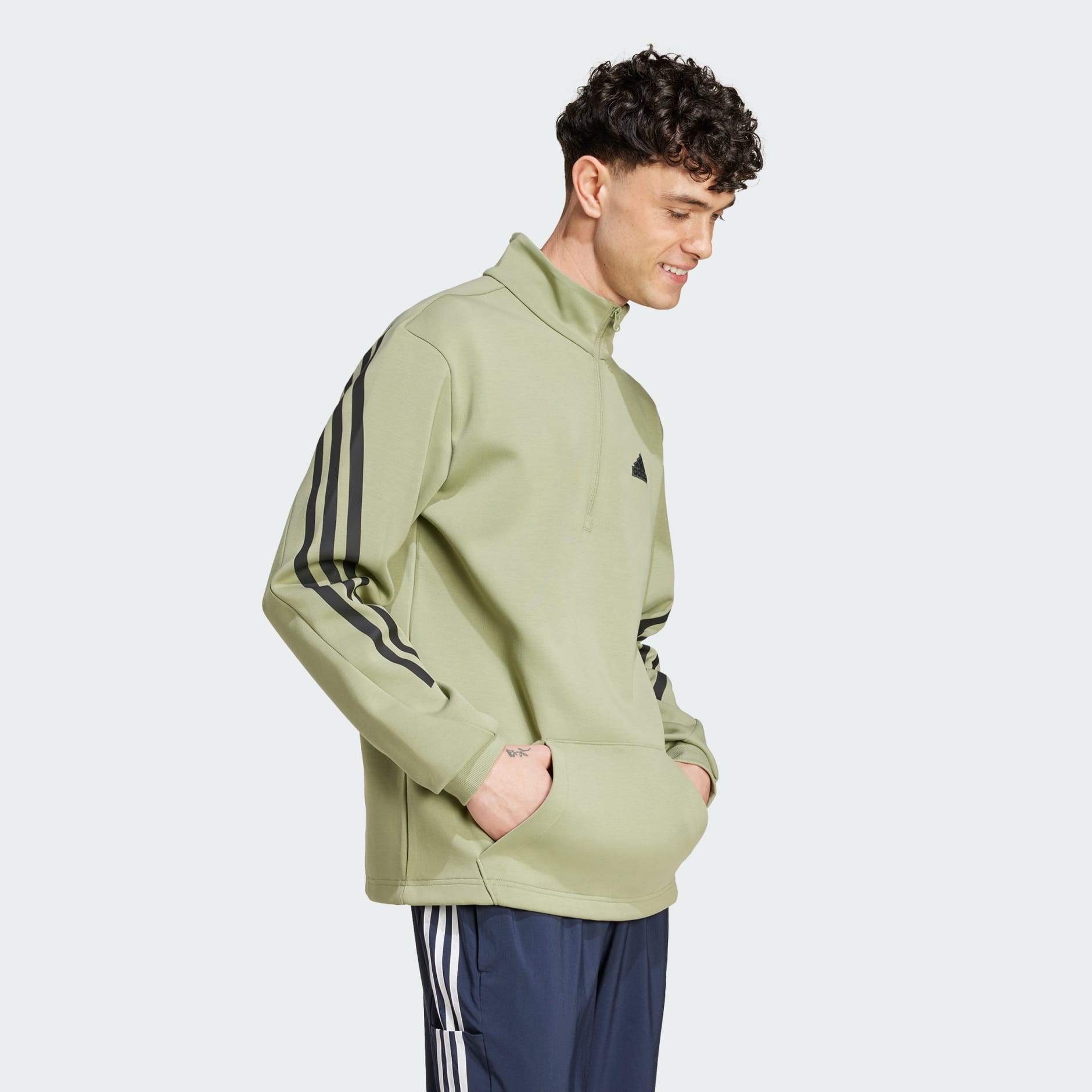 Sweatshirts - Future Icons 3-Stripes Half-Zip Sweatshirt