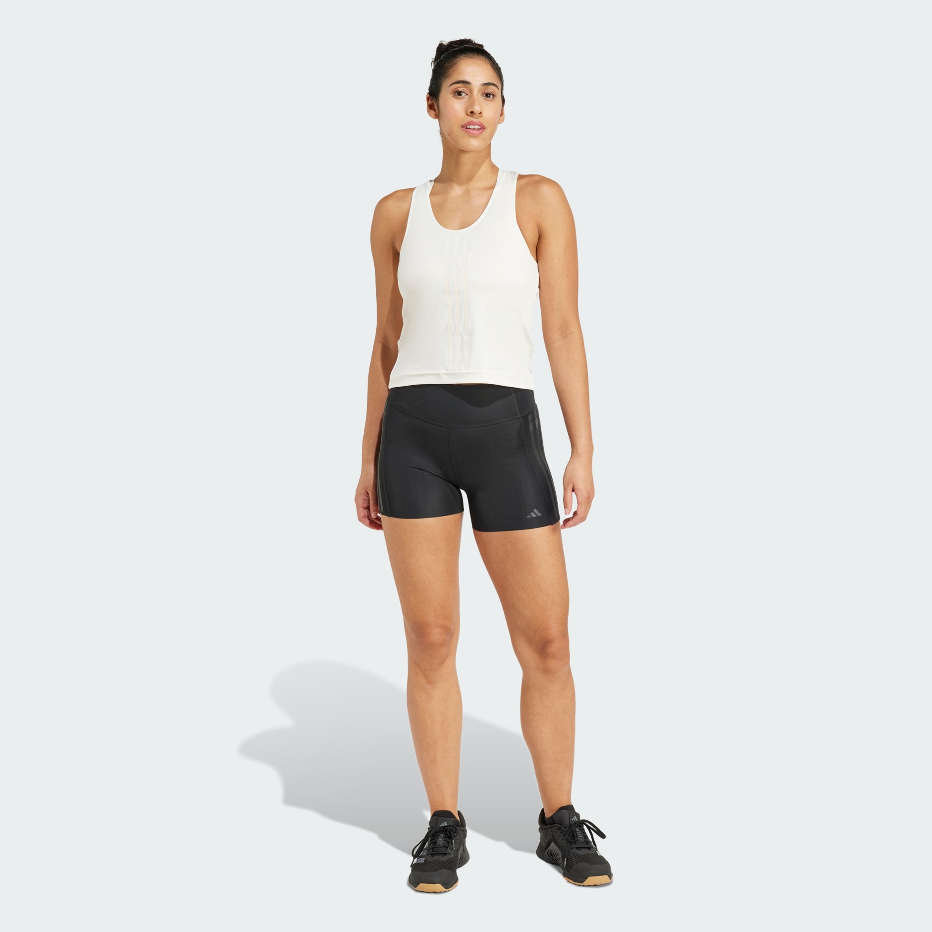 PrimeLift Reversible 3-Stripes Tight Fit Tank Top