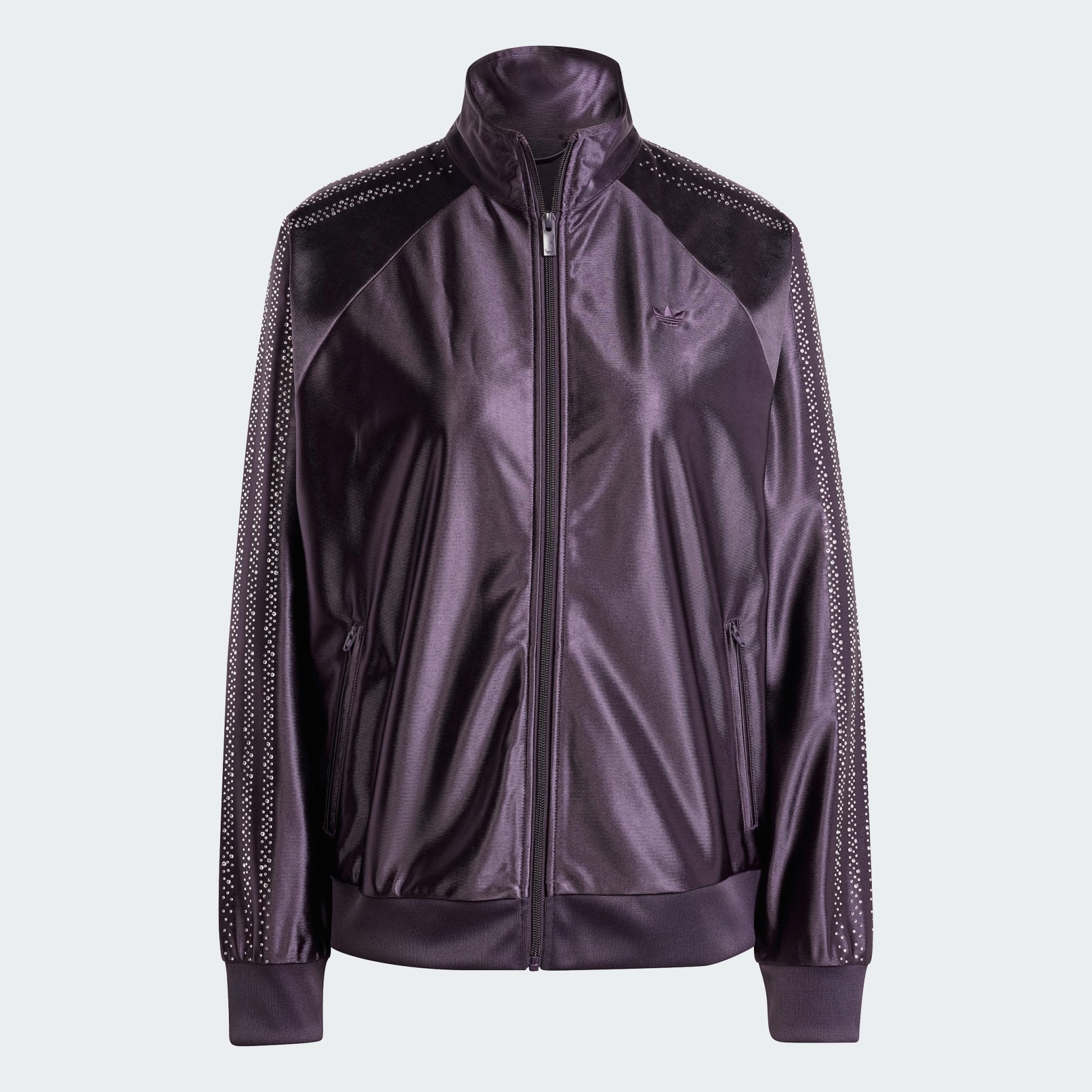 adidas Embellished 3-Stripes Track Top - Purple | adidas TZ